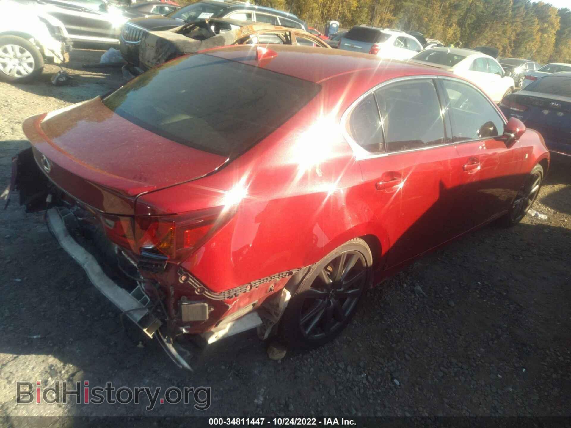 2015 LEXUS GS 350 - VIN: JTHBE1BL4FA013956 - Фото 4