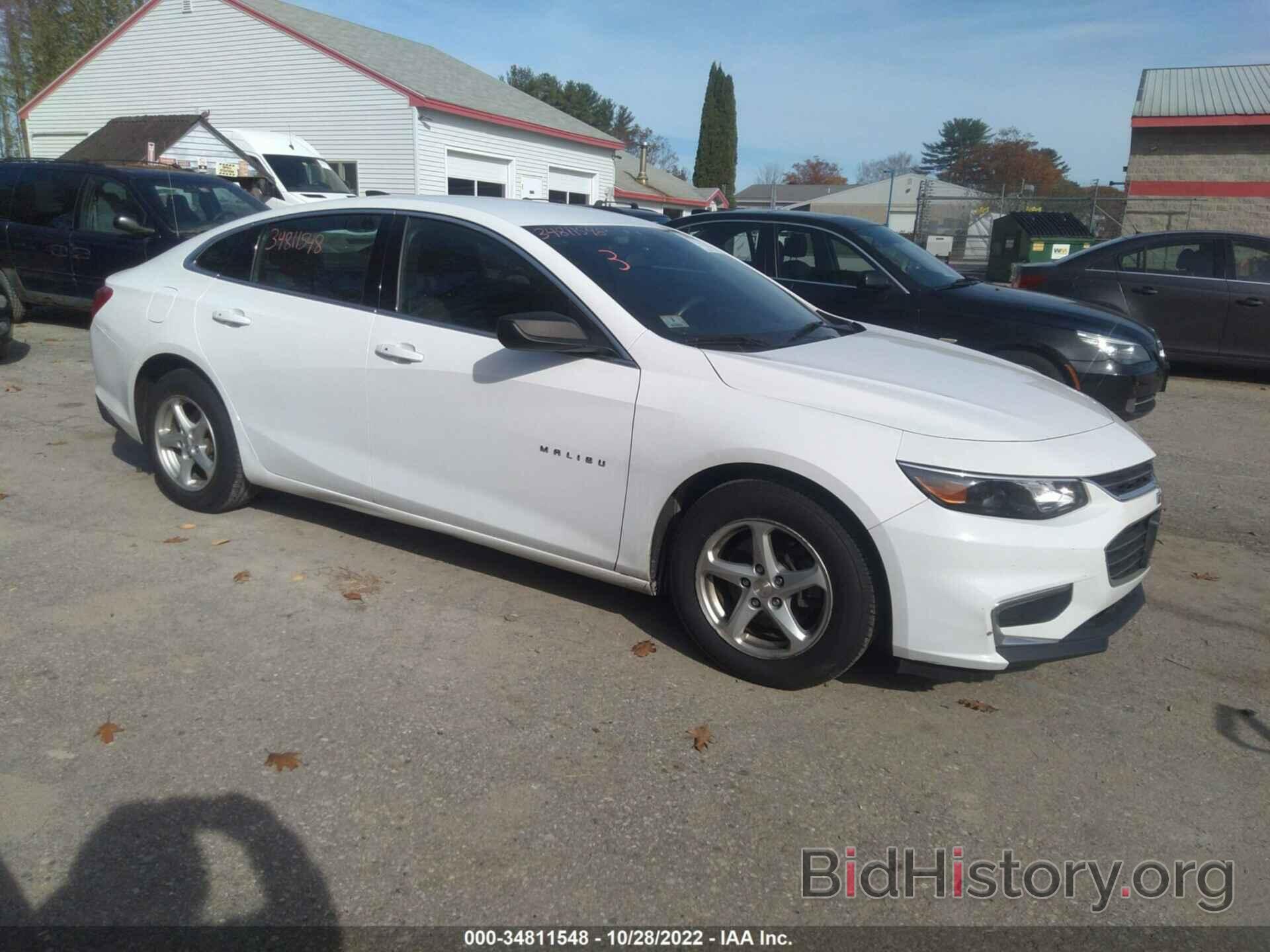 Photo 1G1ZB5ST2GF304176 - CHEVROLET MALIBU 2016