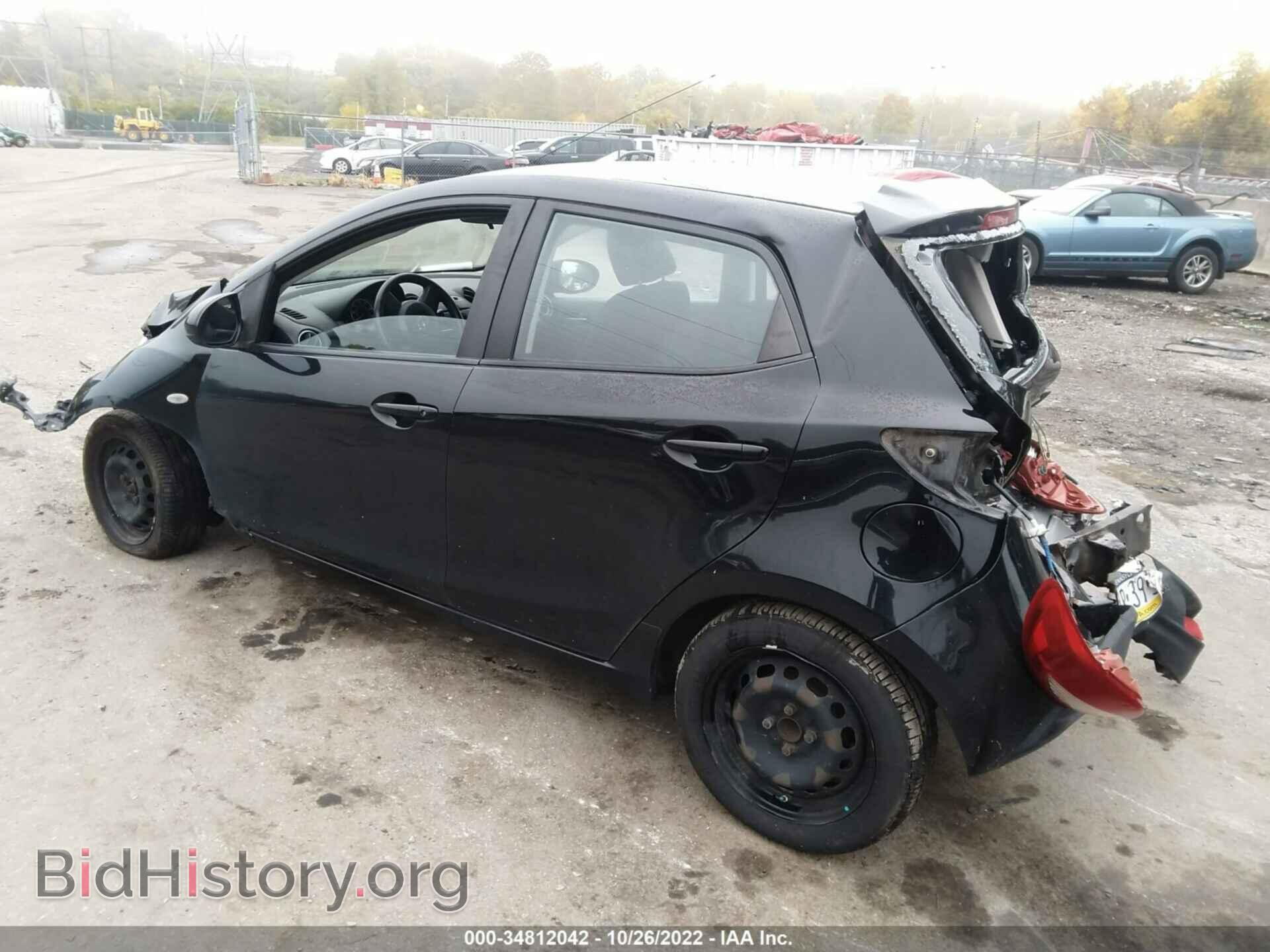 2013 MAZDA MAZDA2 - VIN: JM1DE1KY2D0170281 - Фото 3