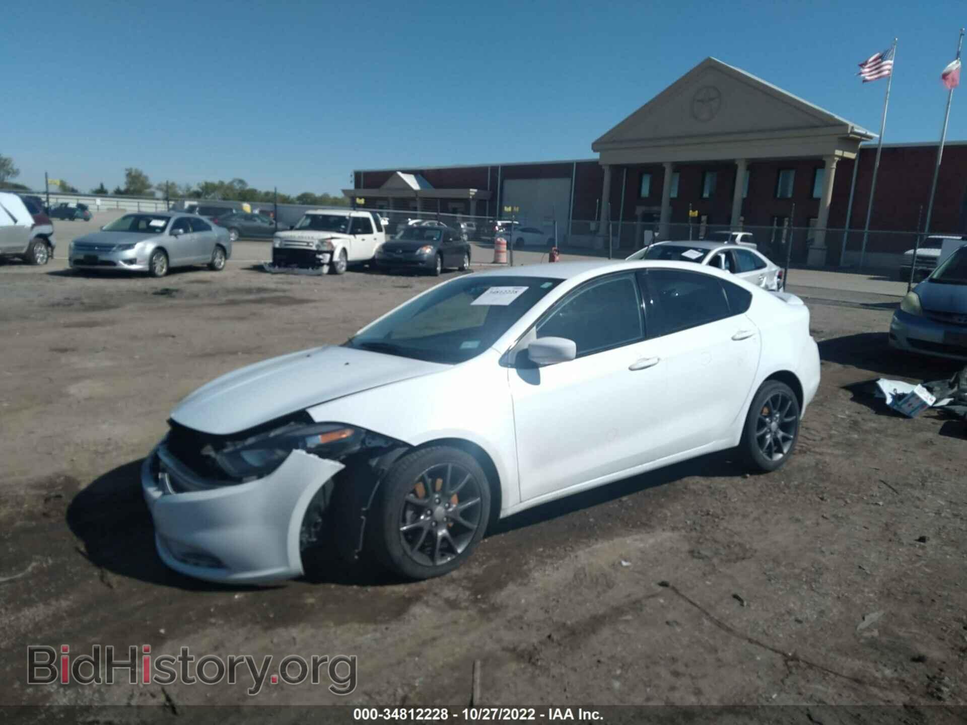 2016 DODGE DART - VIN: 1C3CDFAA3GD685212 - Фото 2