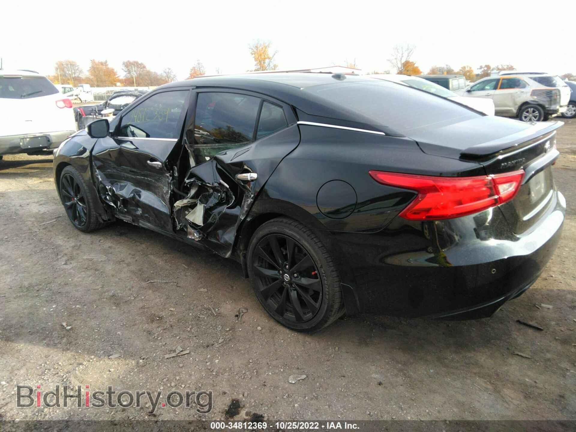 2018 NISSAN MAXIMA - VIN: 1N4AA6AP1JC372114 - Фото 3