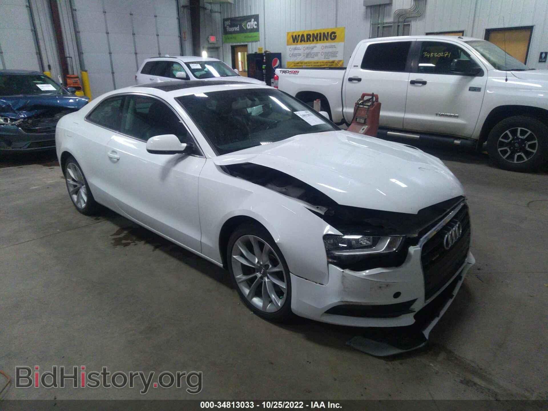 Photo WAUGFAFR8DA054488 - AUDI A5 2013
