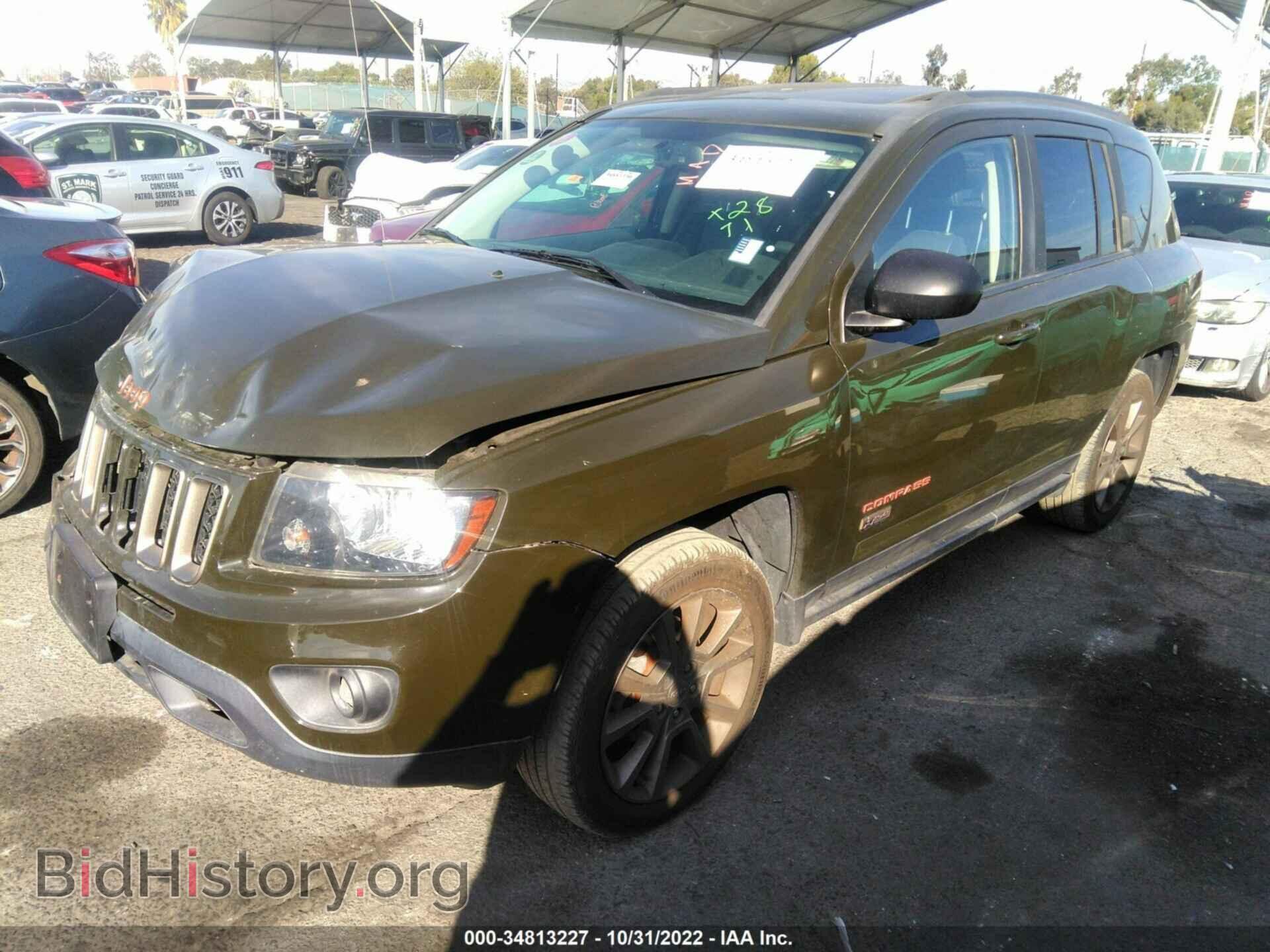 2017 JEEP COMPASS - VIN: 1C4NJDBB9HD154879 - Фото 2