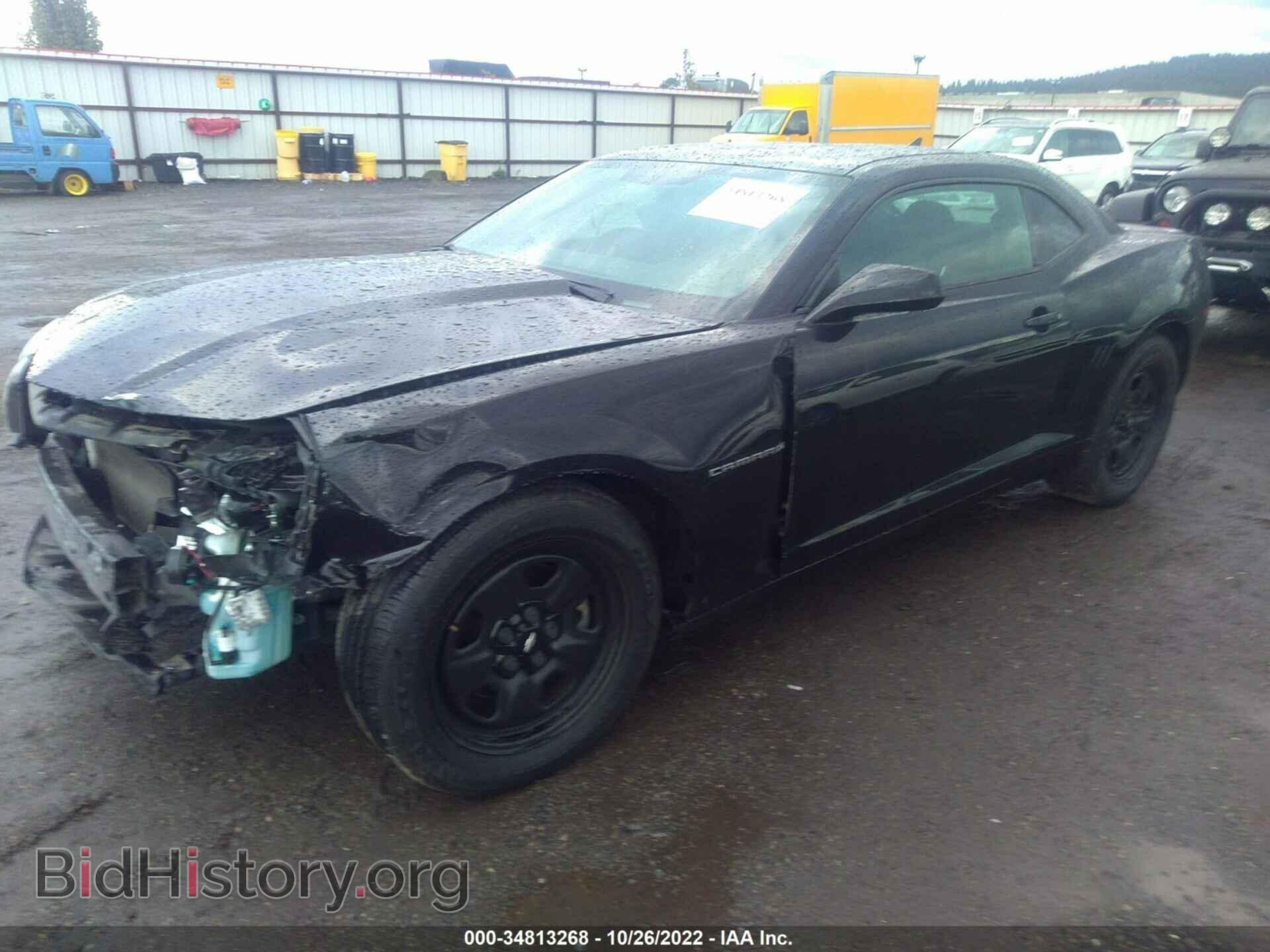 2013 CHEVROLET CAMARO - VIN: 2G1FE1E38D9108505 - Фото 2