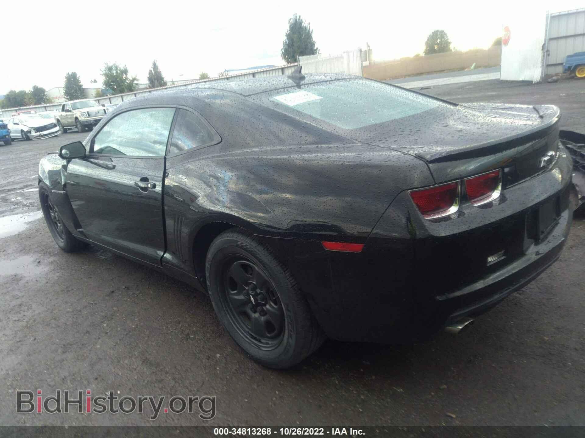 2013 CHEVROLET CAMARO - VIN: 2G1FE1E38D9108505 - Фото 3