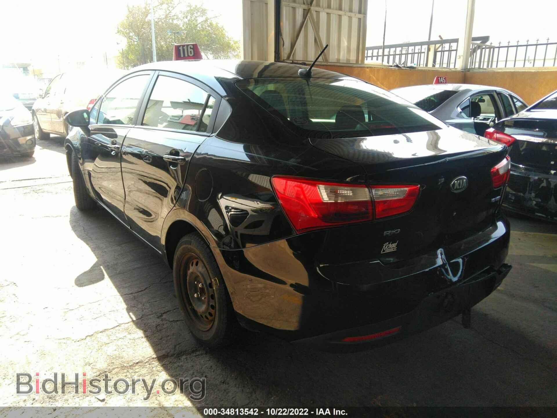 2013 KIA RIO - VIN: 00ADN4A37D6230220 - Фото 3