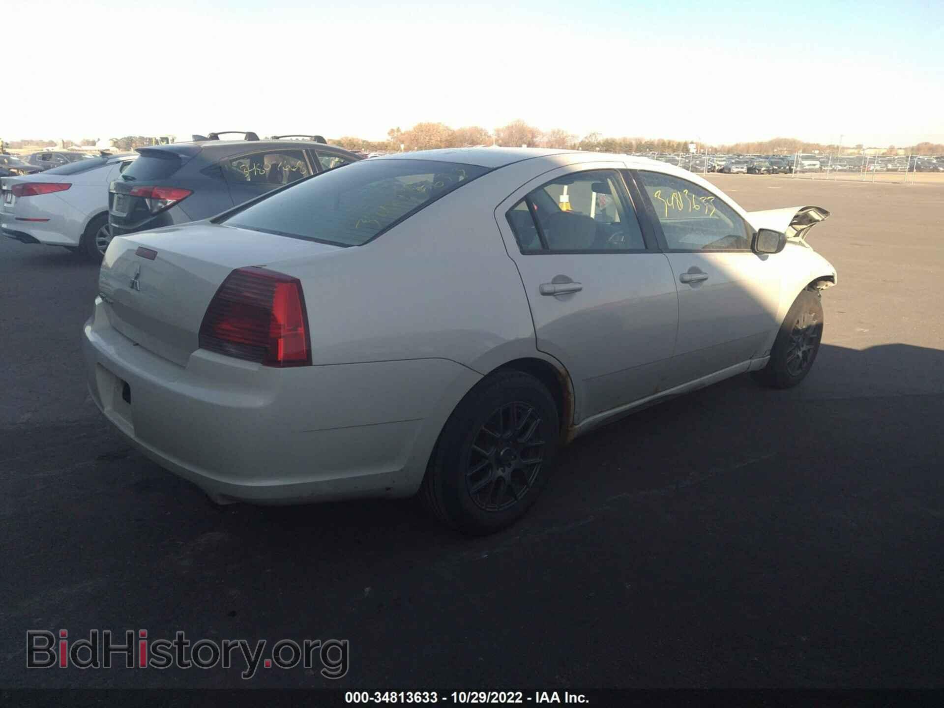 2007 MITSUBISHI GALANT - VIN: 4A3AB36F47E041205 - Фото 4