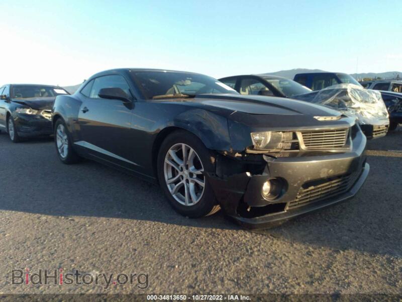2010 Chevrolet CAMARO LS (VIN 2G1FE1EV6A9215775) — фото 1 из 11, IAAI, повреждение: передняя часть
