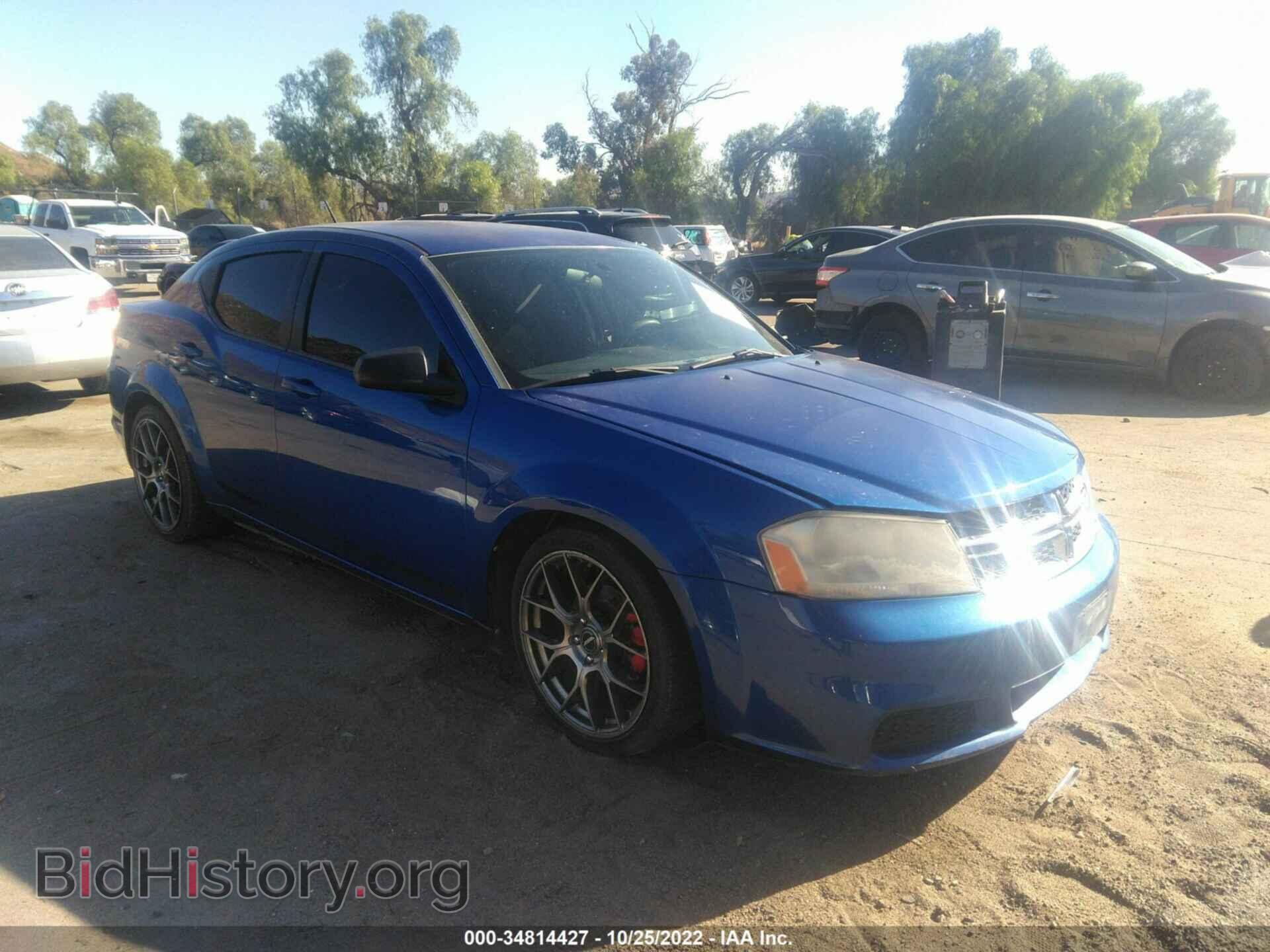 Photo 1C3CDZAB8DN771194 - DODGE AVENGER 2013