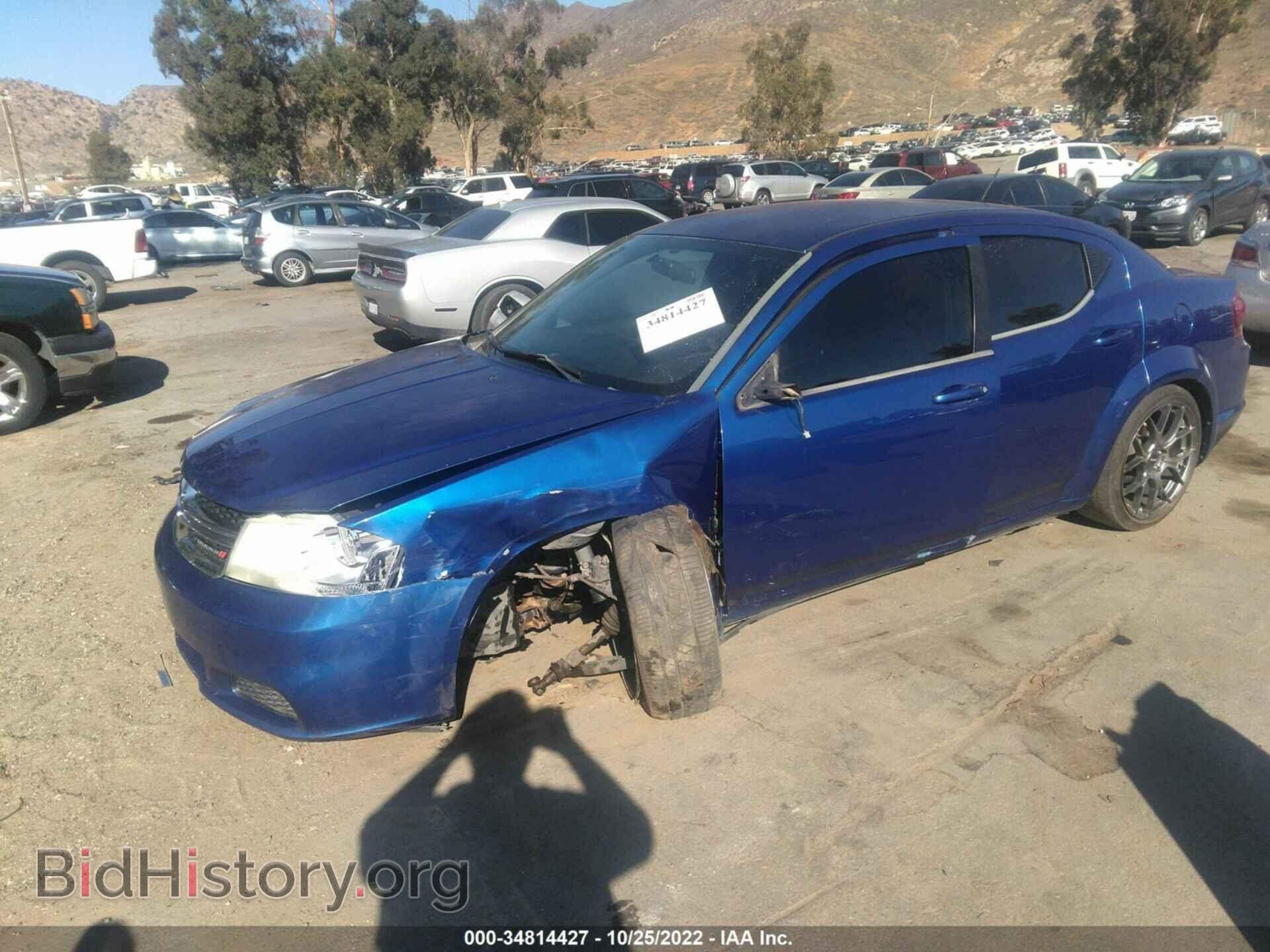 2013 DODGE AVENGER - VIN: 1C3CDZAB8DN771194 - Фото 2