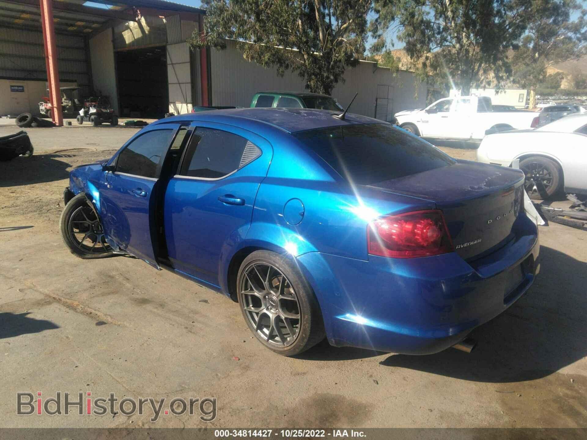 2013 DODGE AVENGER - VIN: 1C3CDZAB8DN771194 - Фото 3