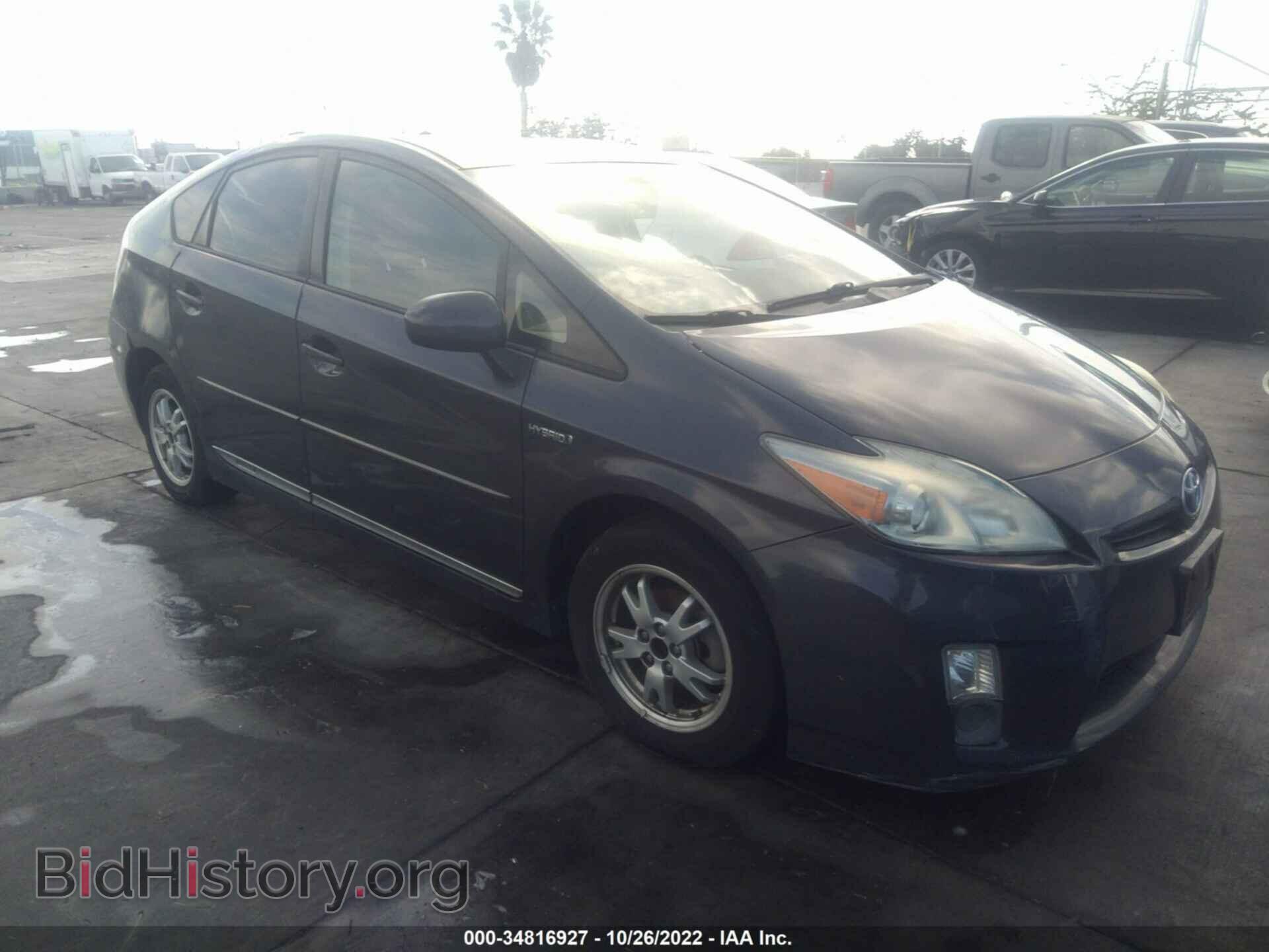 Photo JTDKN3DUXB1378512 - TOYOTA PRIUS 2011
