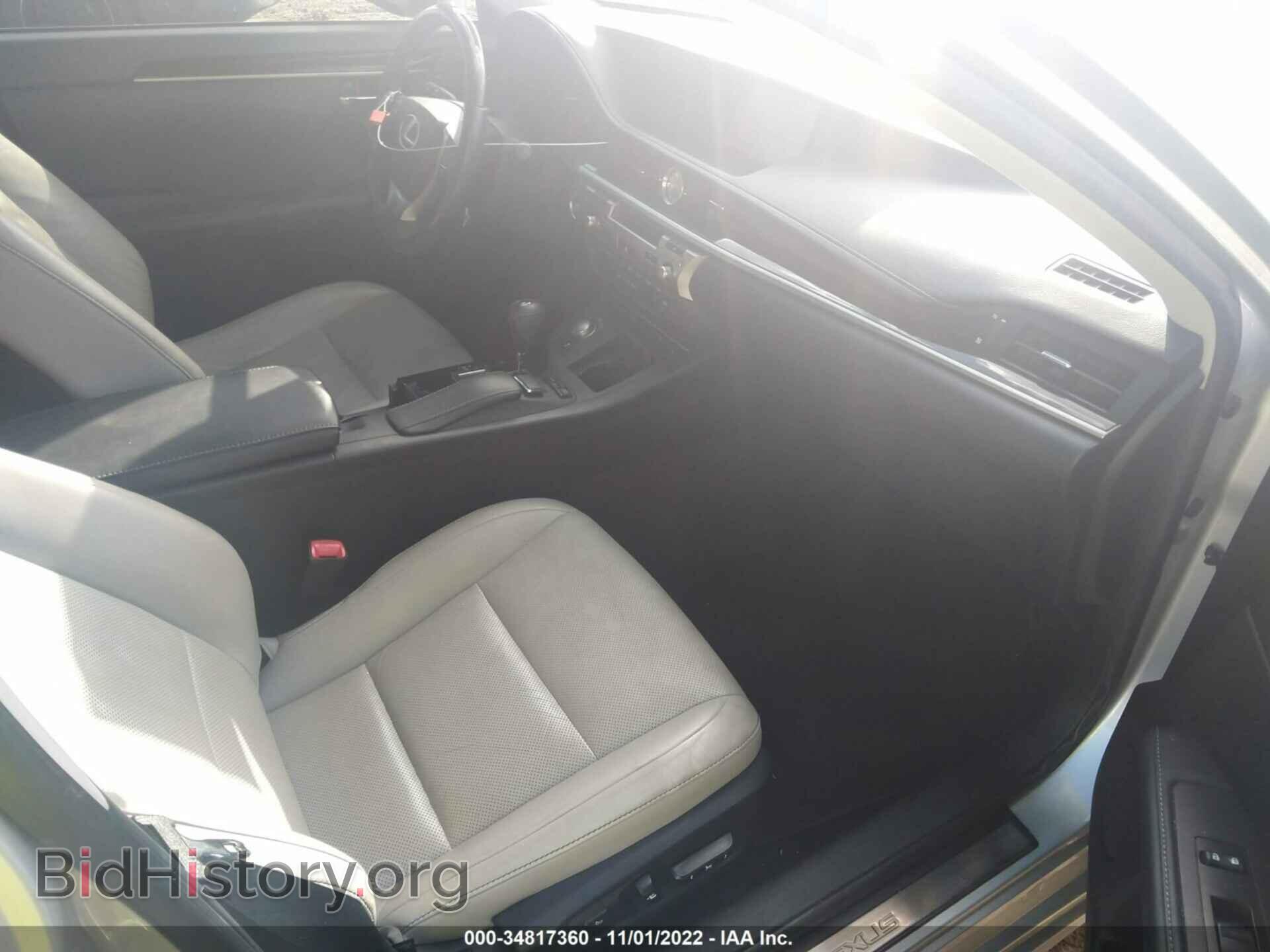 2013 LEXUS ES 350 - VIN: JTHBK1GG3D2009408 - Фото 5