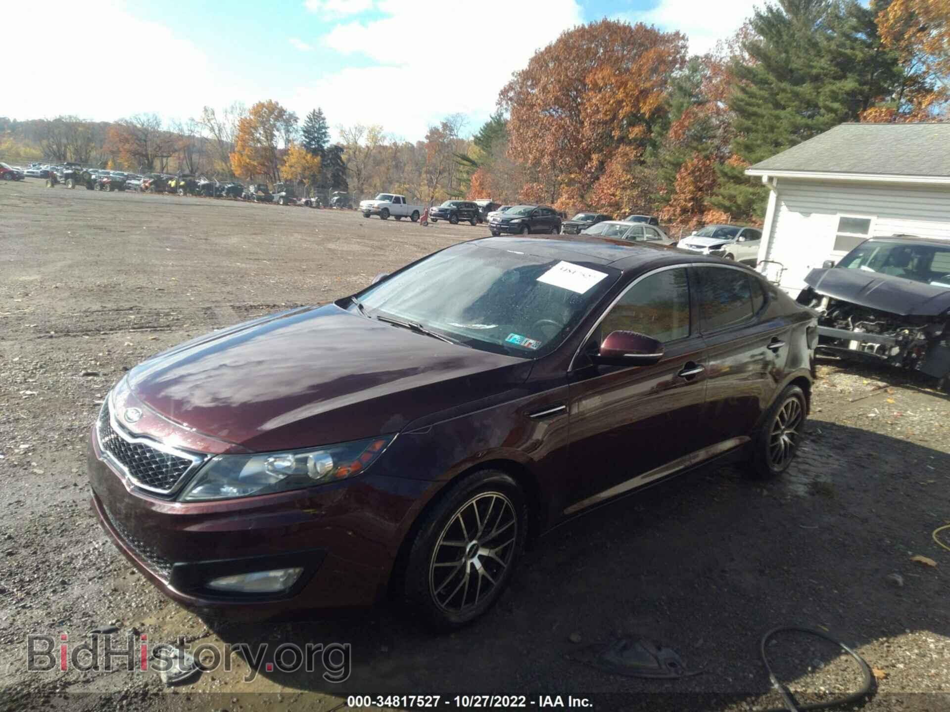 2011 KIA OPTIMA - VIN: KNAGN4A68B5138382 - Фото 2