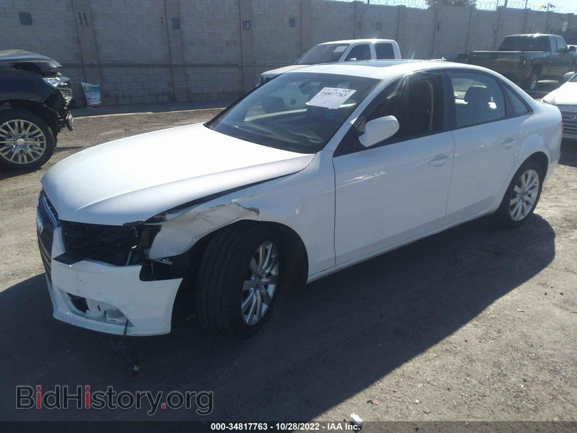 2013 AUDI A4 - VIN: WAUAFAFL8DA125951 - Фото 2