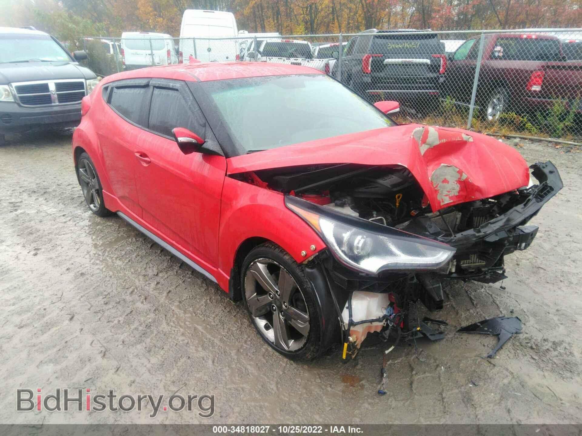 Фотография KMHTC6AE5FU234763 - HYUNDAI VELOSTER 2015