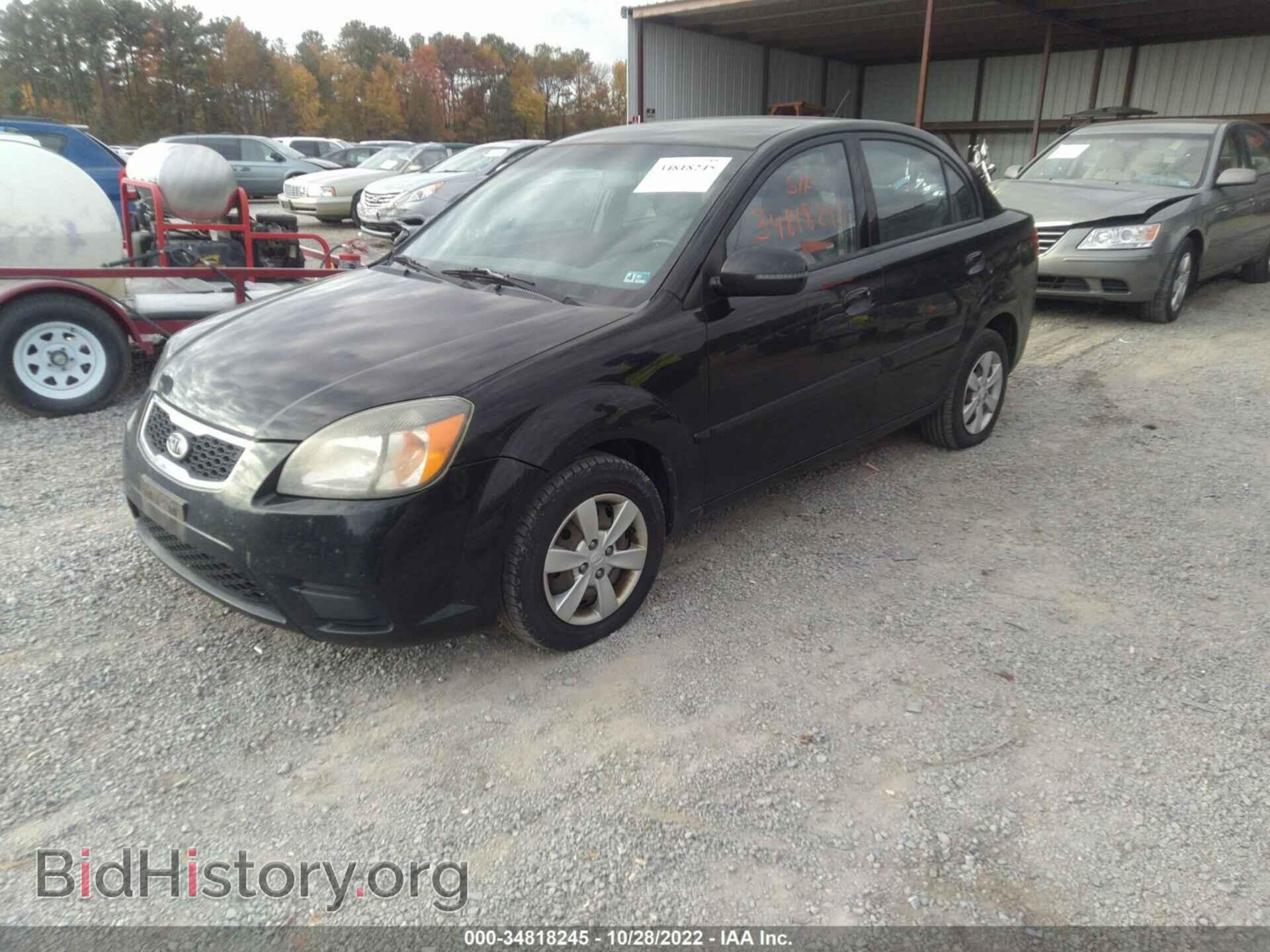 2010 KIA RIO - VIN: KNADH4A36A6651414 - Фото 2