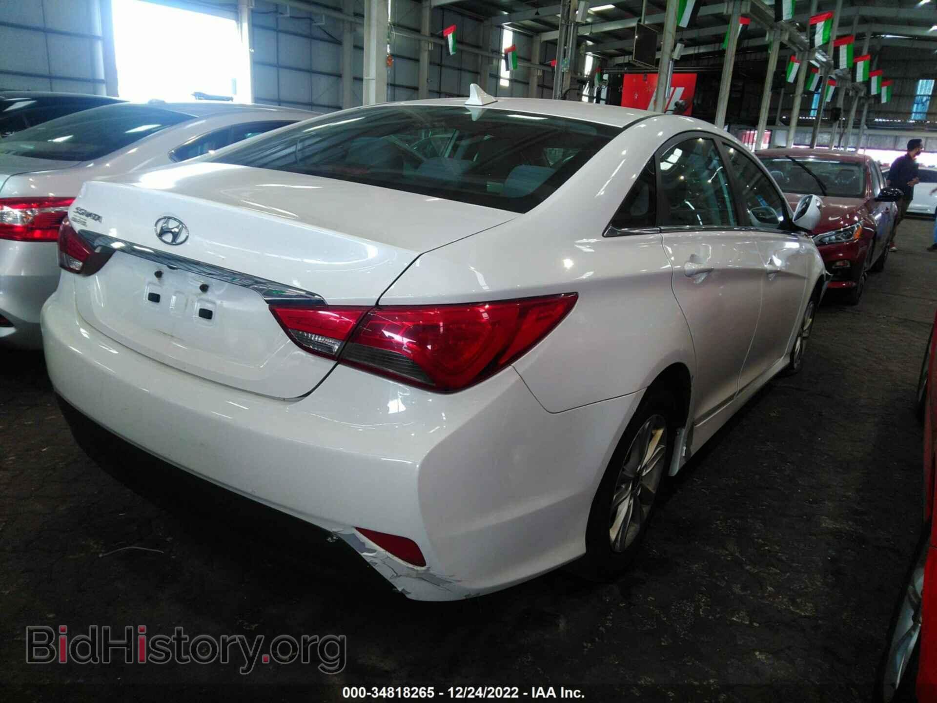 2014 HYUNDAI SONATA - VIN: 00PEB4AC0EH941992 - Фото 4