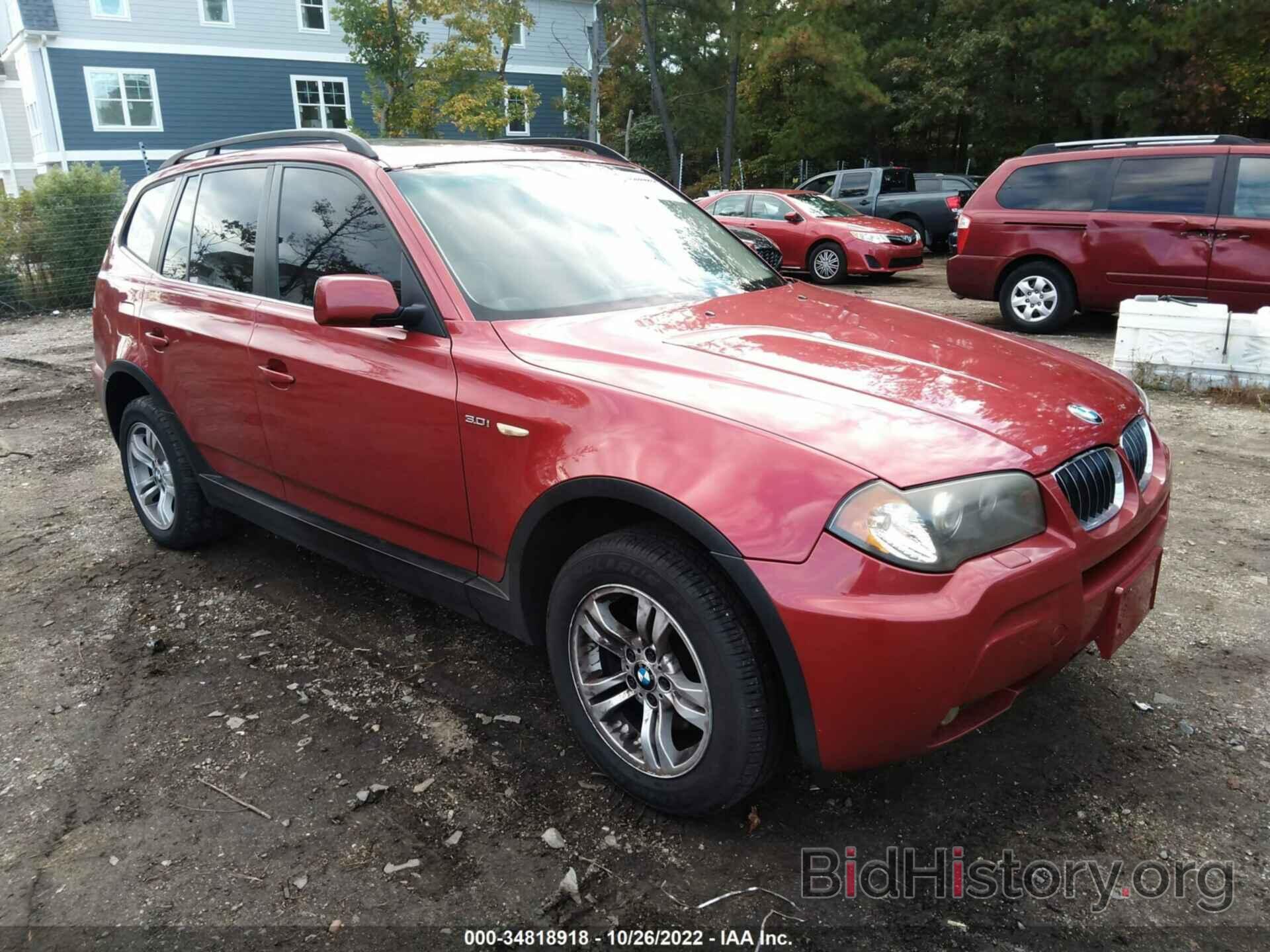 Photo WBXPA93486WD27028 - BMW X3 2006