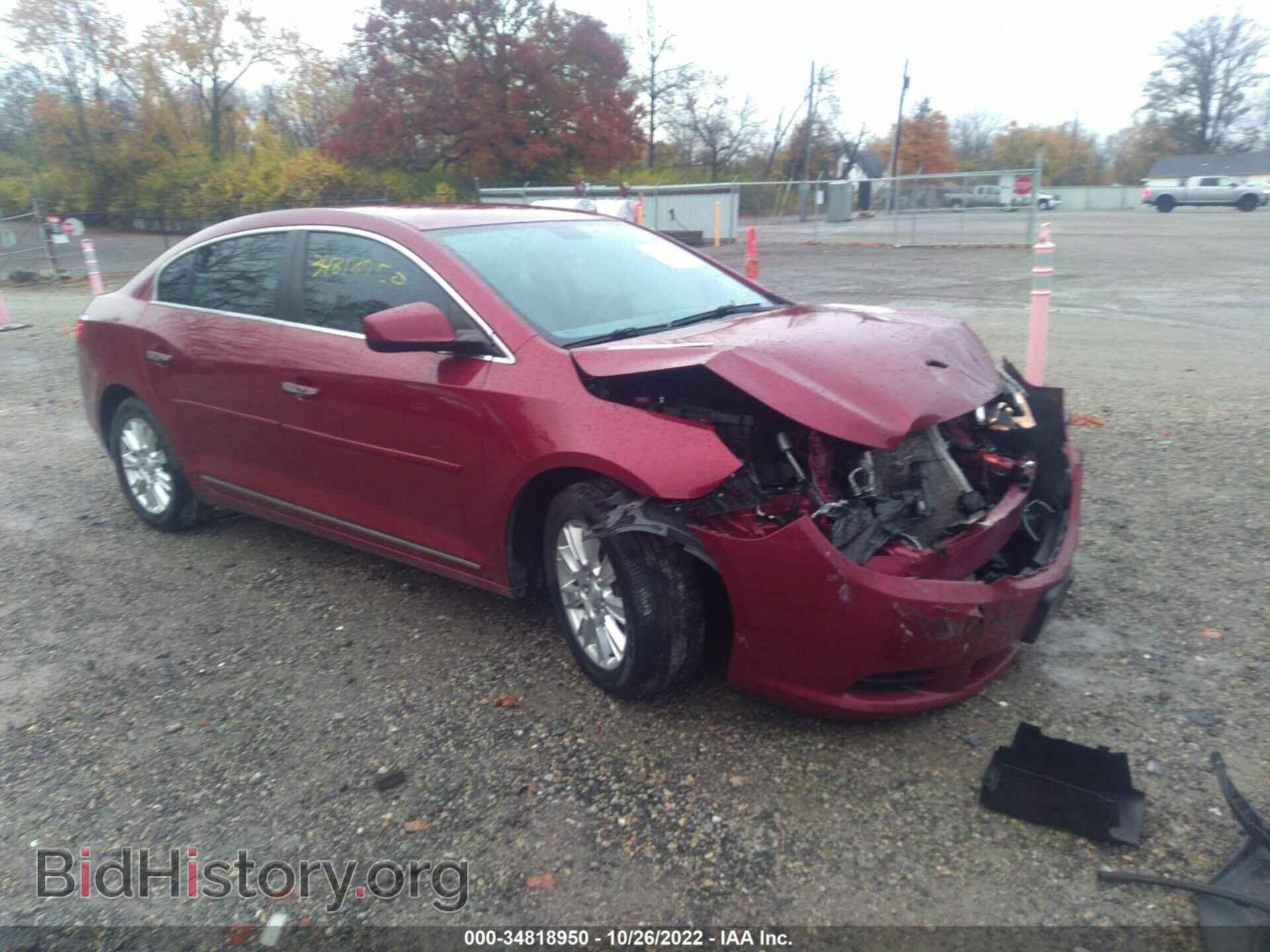 Фотография 1G4GA5ED1BF238309 - BUICK LACROSSE 2011