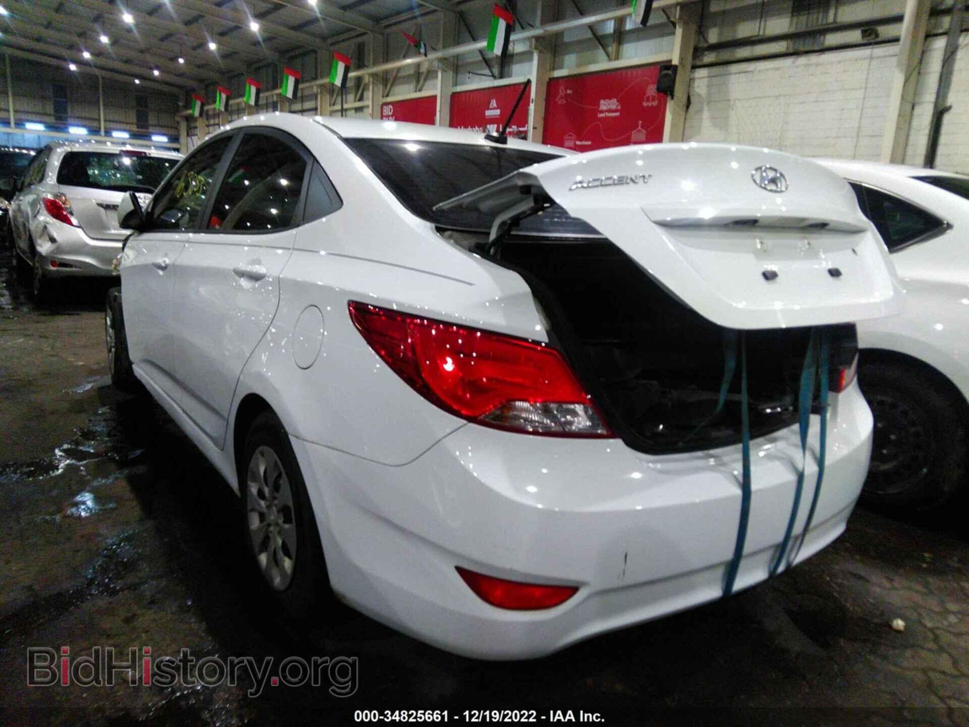 2016 HYUNDAI ACCENT - VIN: 00HCT4AE2GU977239 - Фото 3