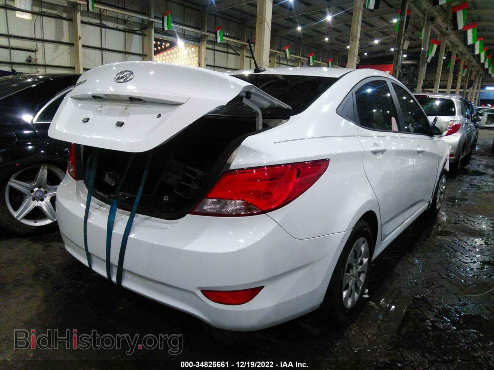 2016 HYUNDAI ACCENT - VIN: 00HCT4AE2GU977239 - Фото 4
