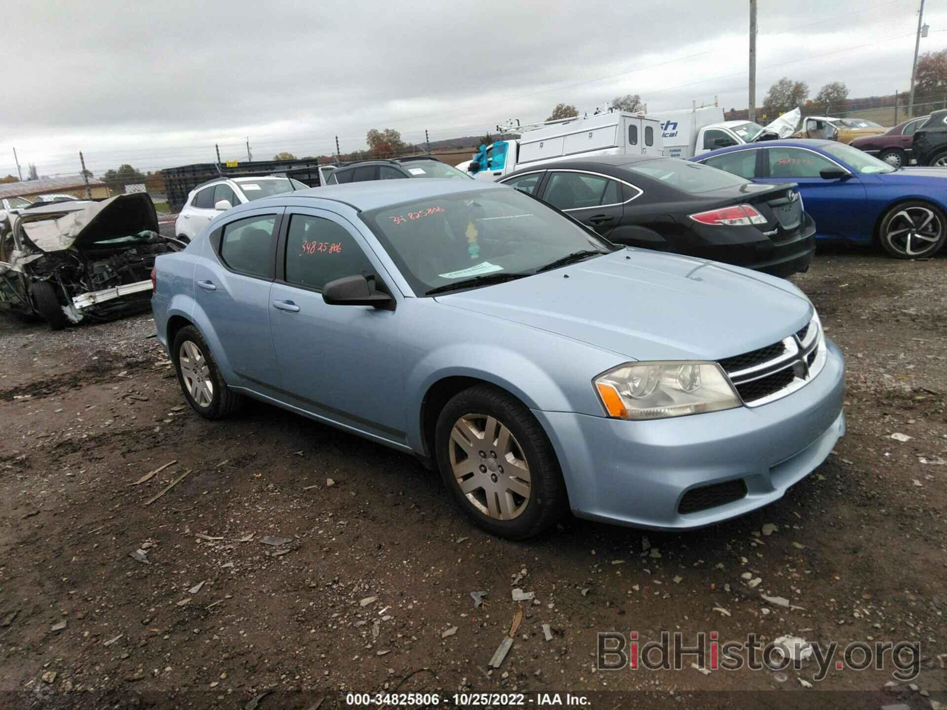 Фотография 1C3CDZAB6DN752157 - DODGE AVENGER 2013