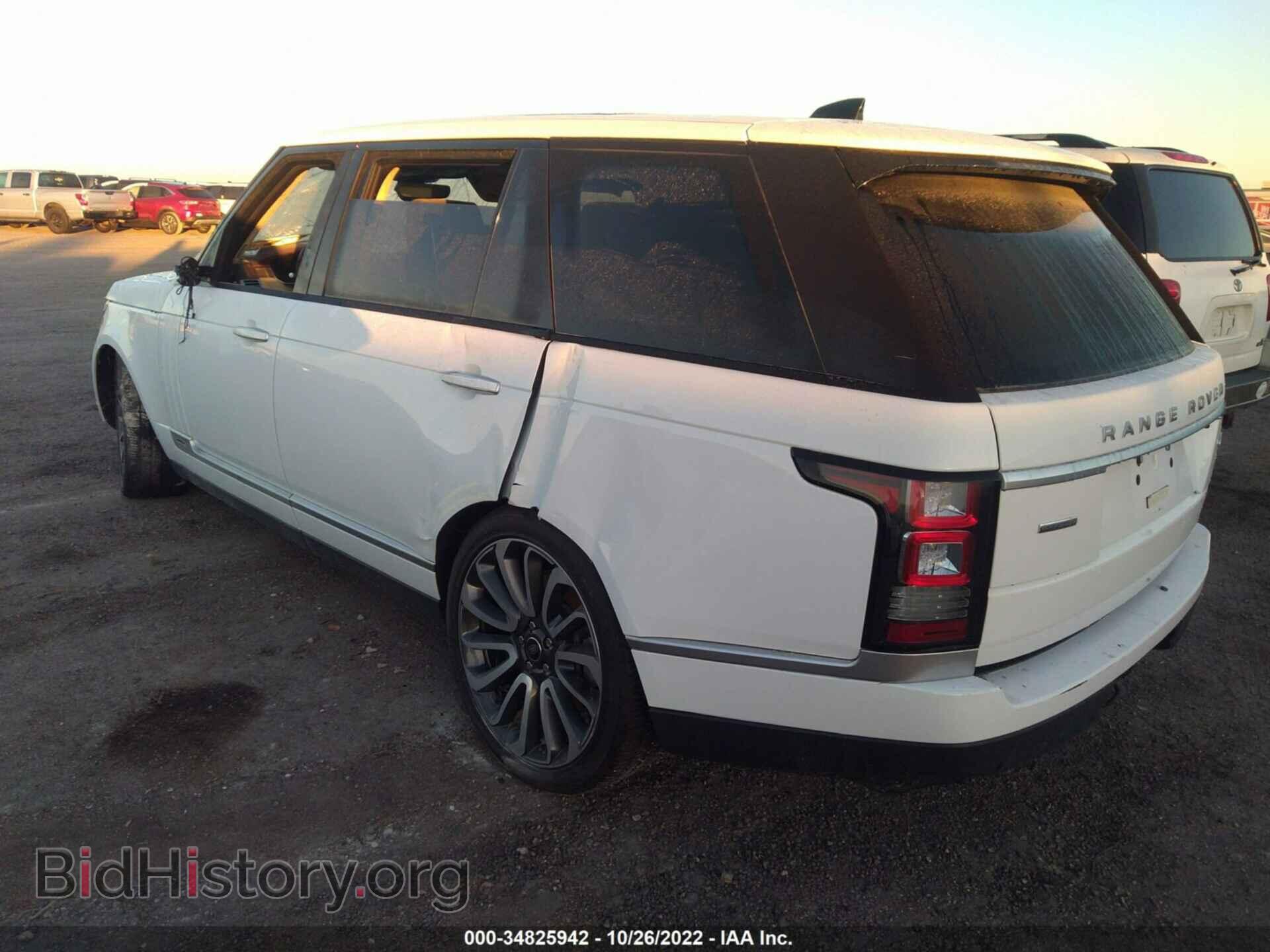 2017 LAND ROVER RANGE ROVER - VIN: SALGV5FE2HA366637 - Фото 3