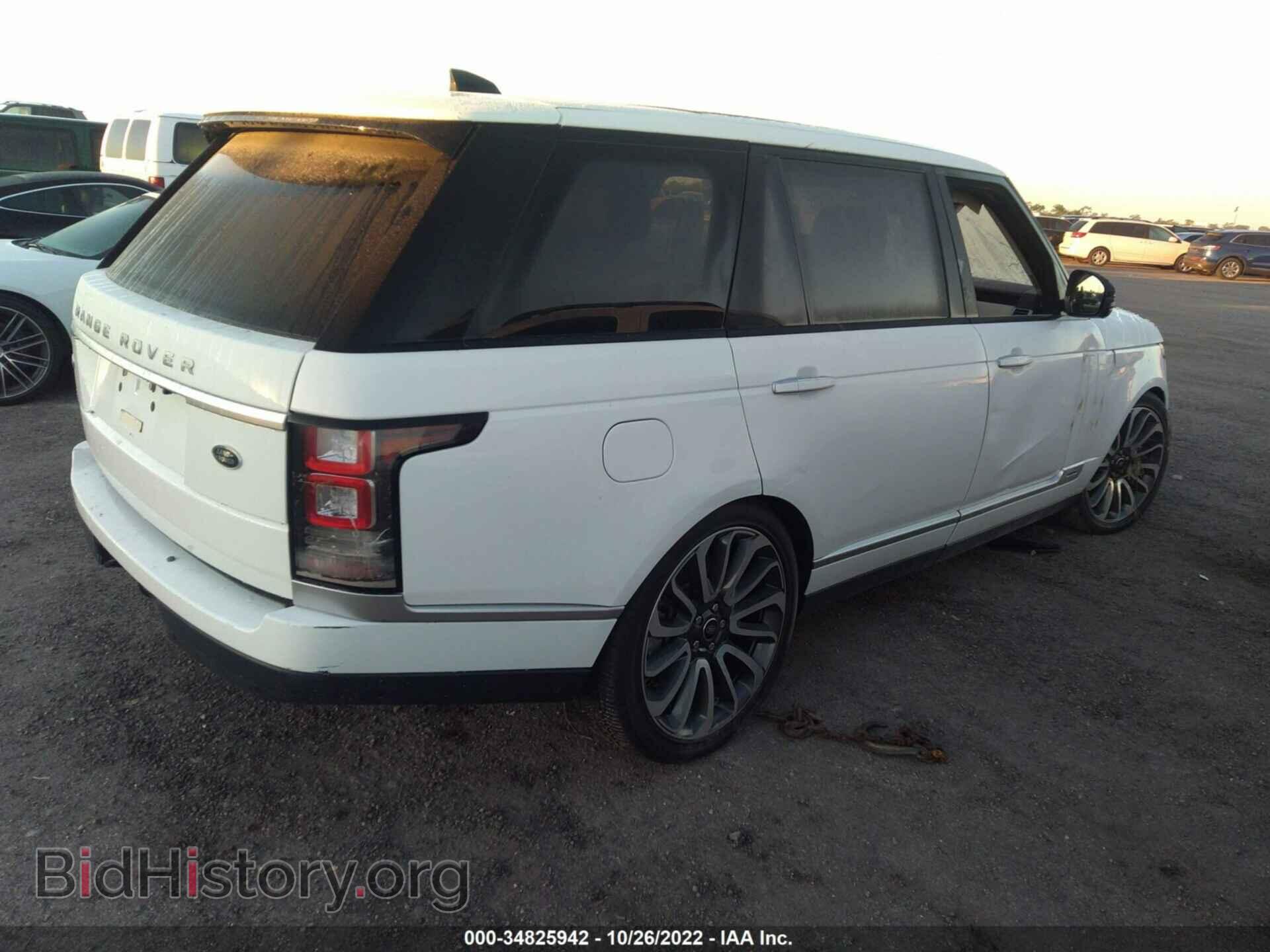 2017 LAND ROVER RANGE ROVER - VIN: SALGV5FE2HA366637 - Фото 4