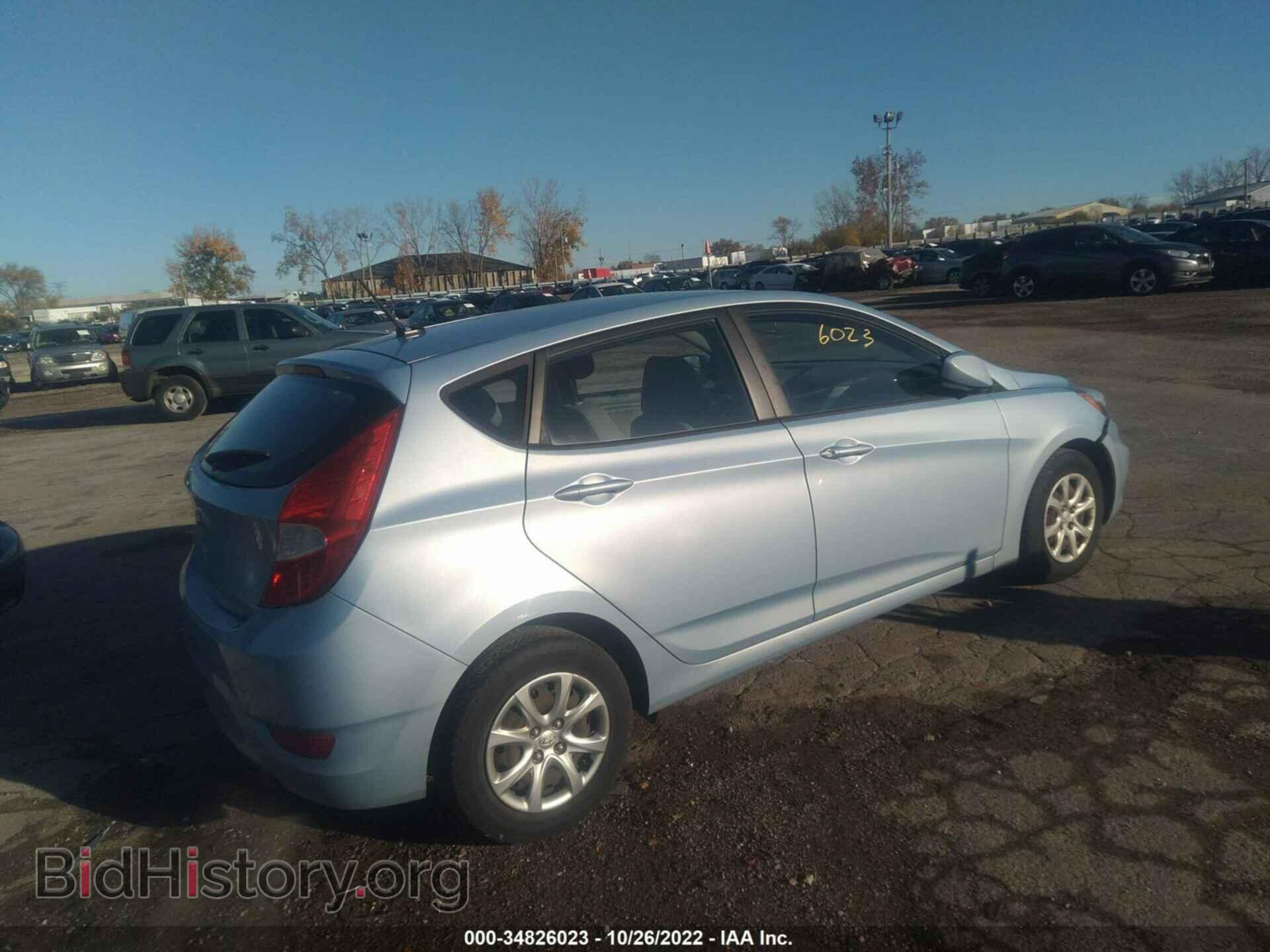 2014 HYUNDAI ACCENT - VIN: KMHCT5AE3EU149820 - Фото 4