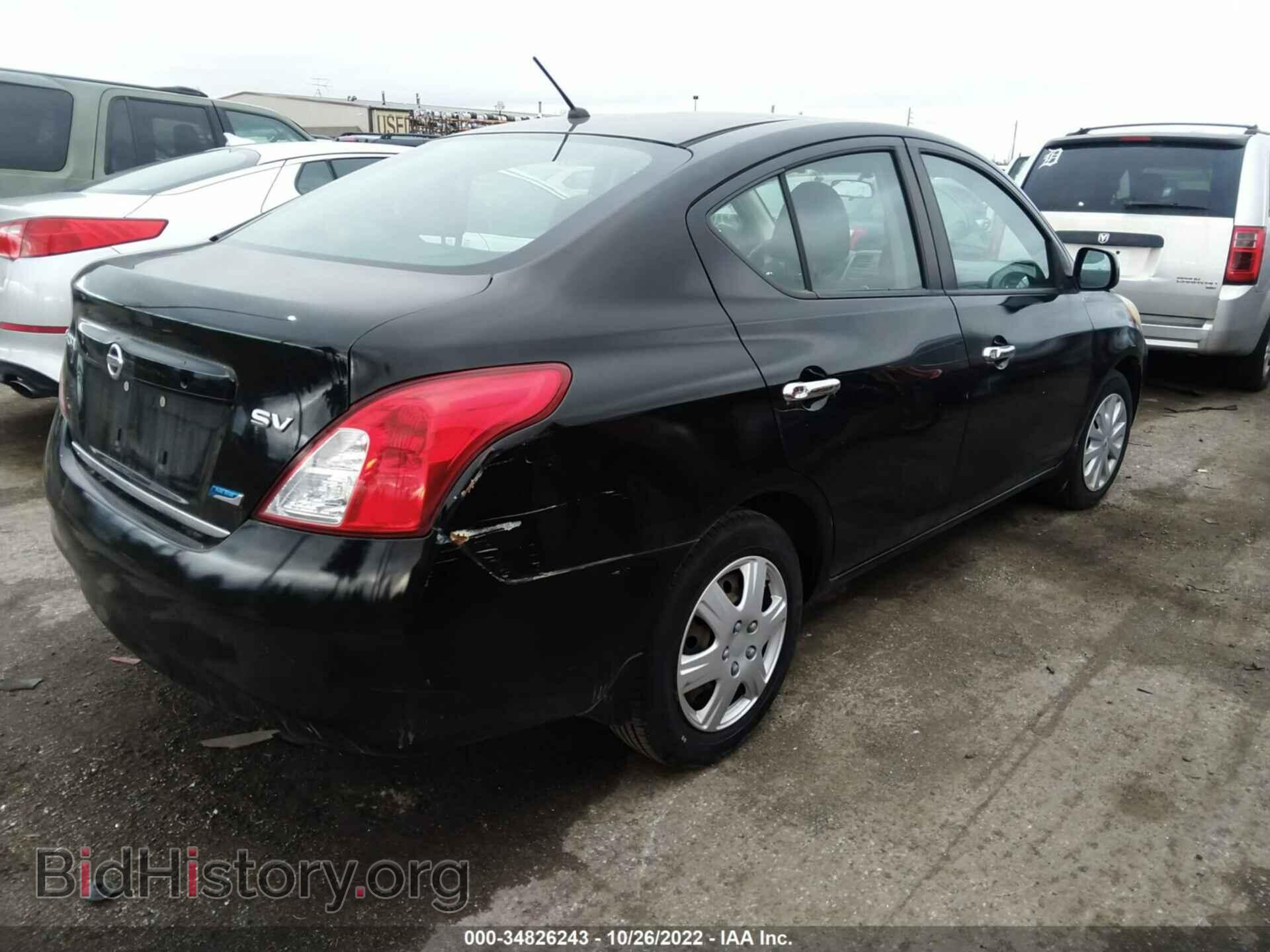 2012 NISSAN VERSA - VIN: 3N1CN7AP4CL856236 - Фото 4