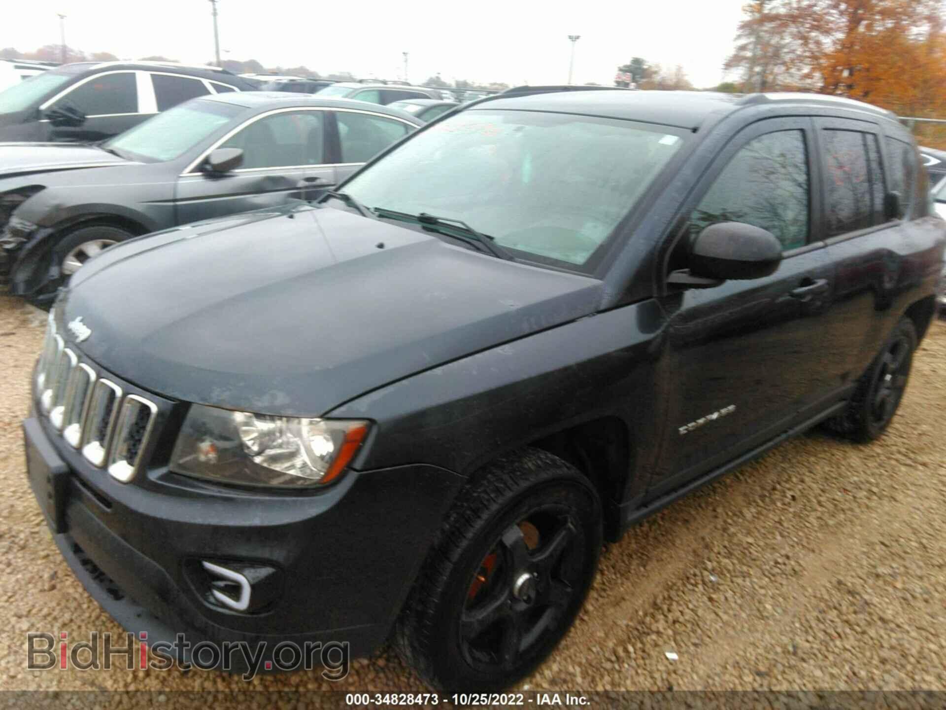 2014 JEEP COMPASS - VIN: 1C4NJDBB2ED567741 - Фото 2