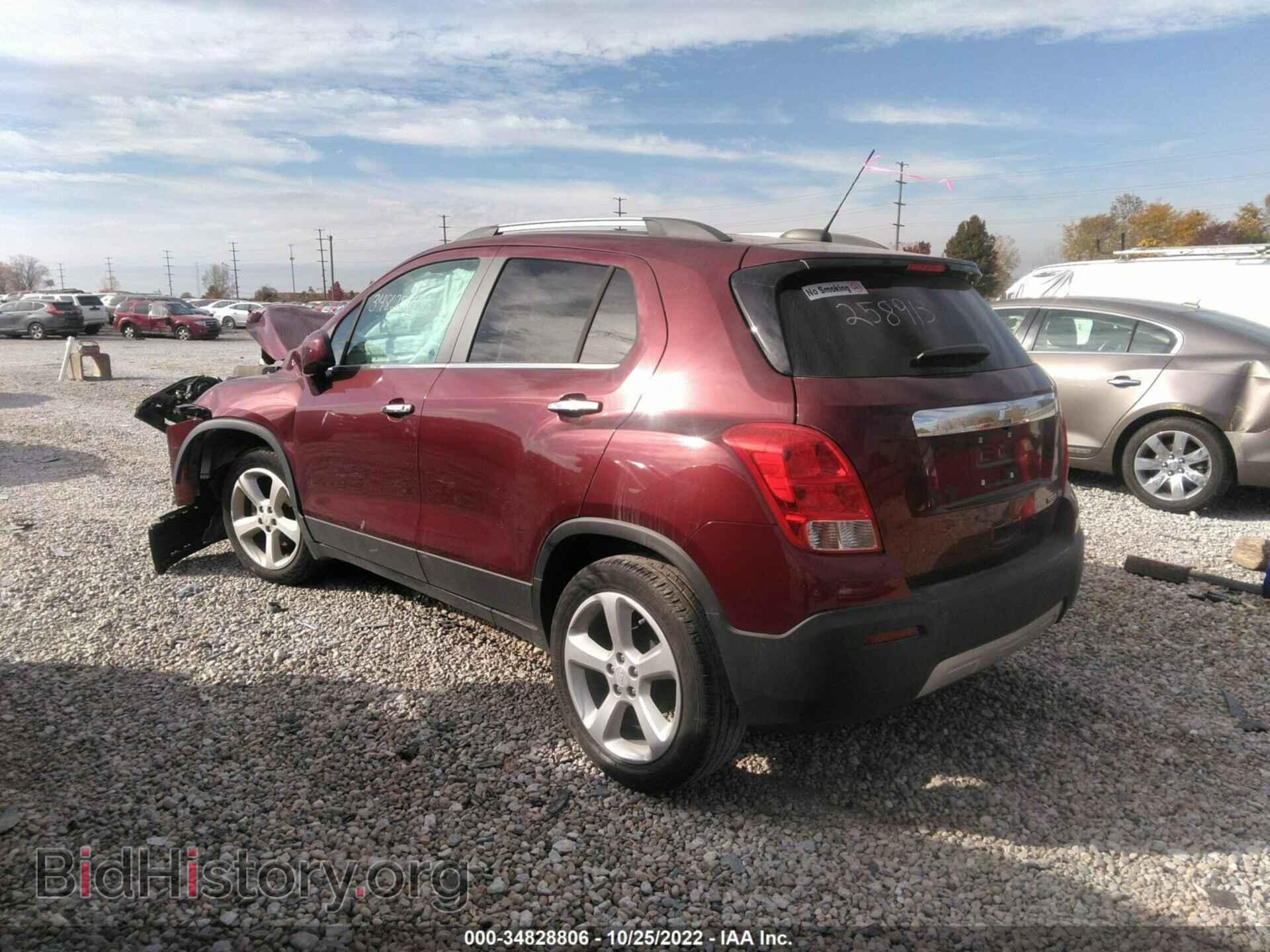 2016 CHEVROLET TRAX - VIN: 3GNCJMSB0GL258913 - Фото 3