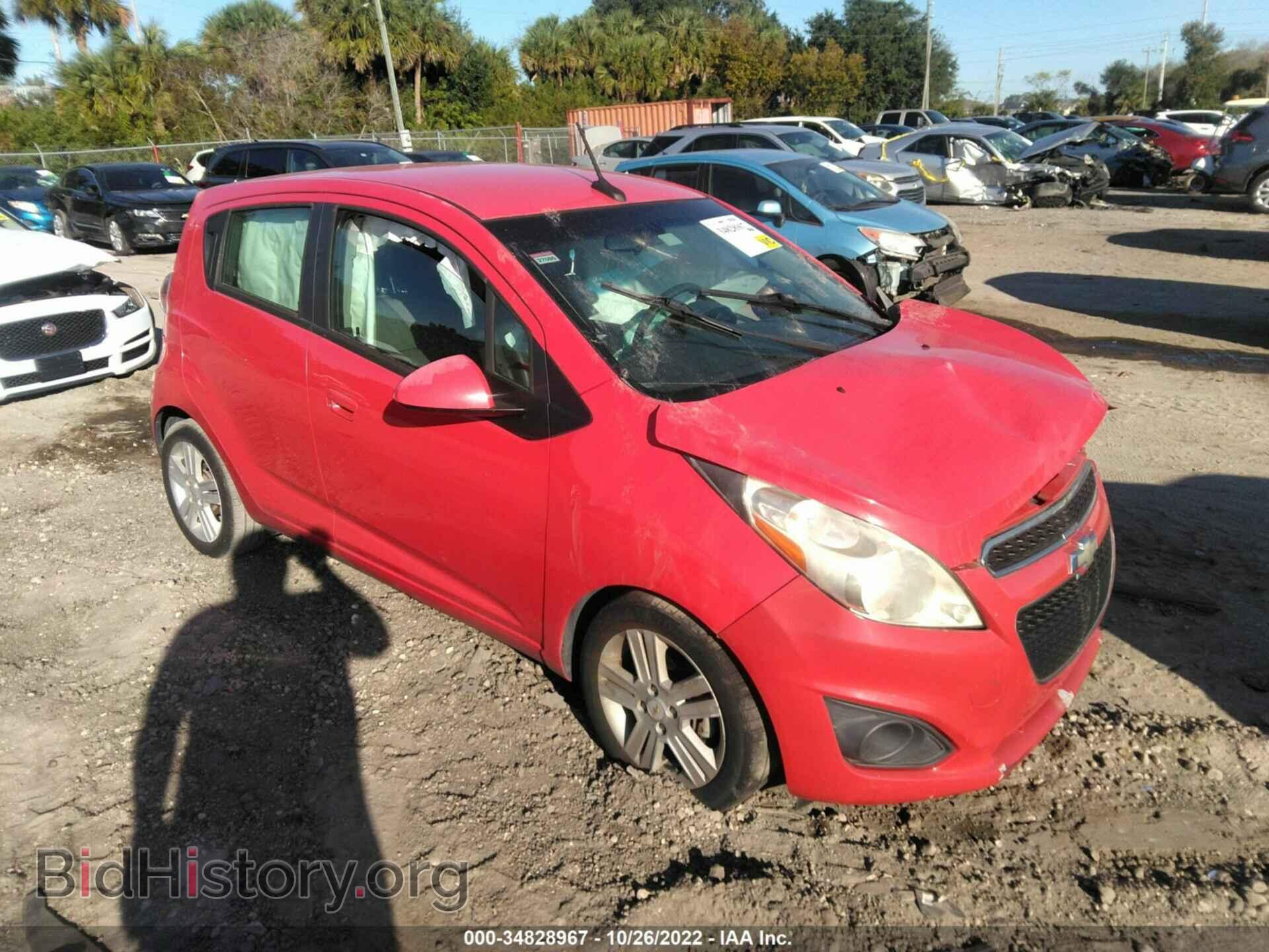Фотография KL8CD6S99DC548009 - CHEVROLET SPARK 2013