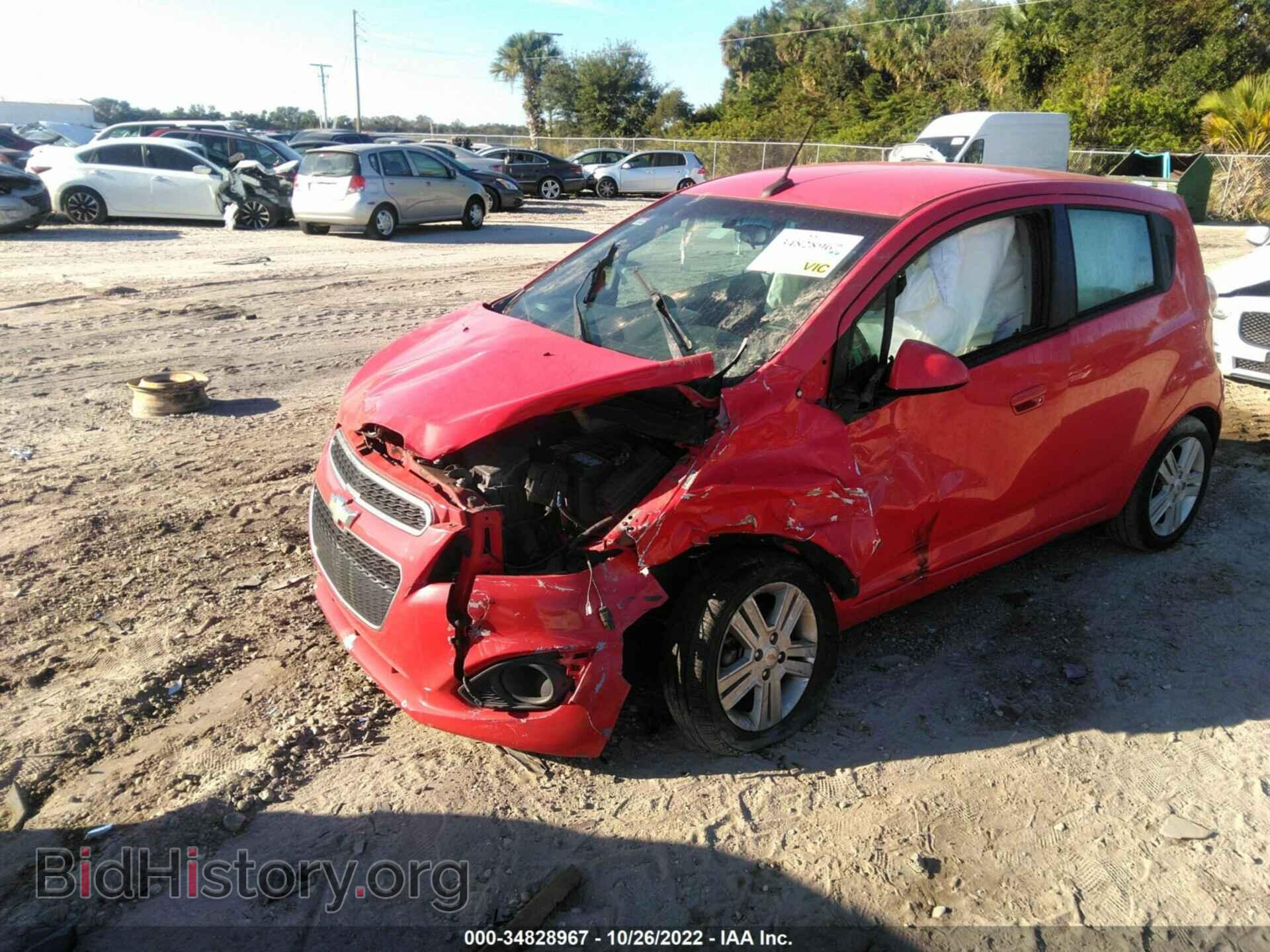 2013 CHEVROLET SPARK - VIN: KL8CD6S99DC548009 - Фото 2