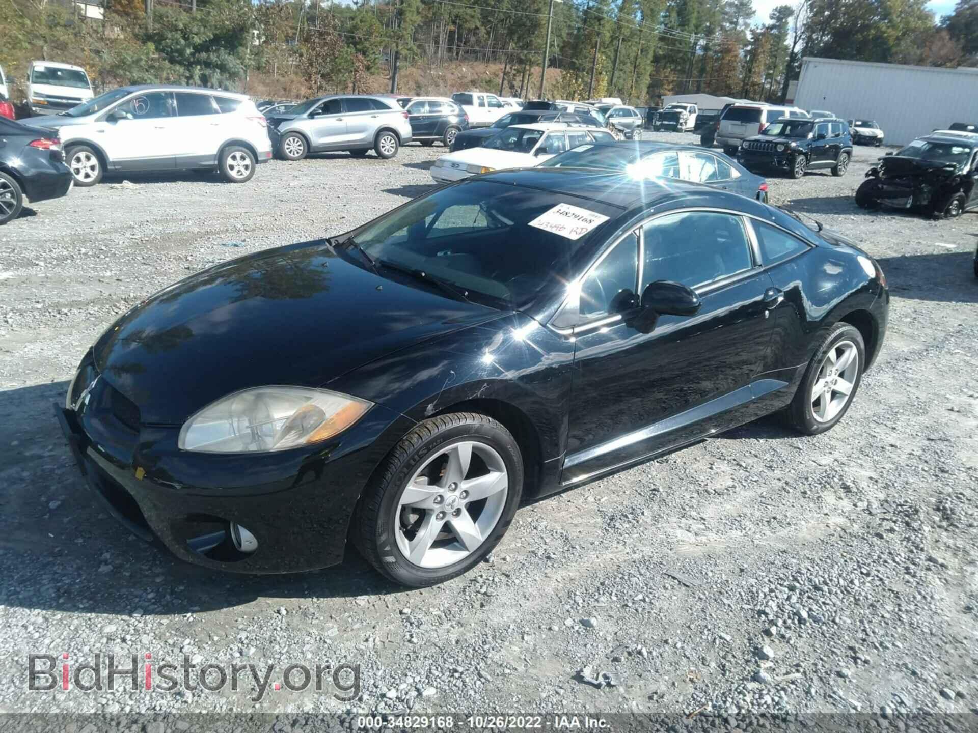 2007 MITSUBISHI ECLIPSE - VIN: 4A3AK24F57E006587 - Фото 2