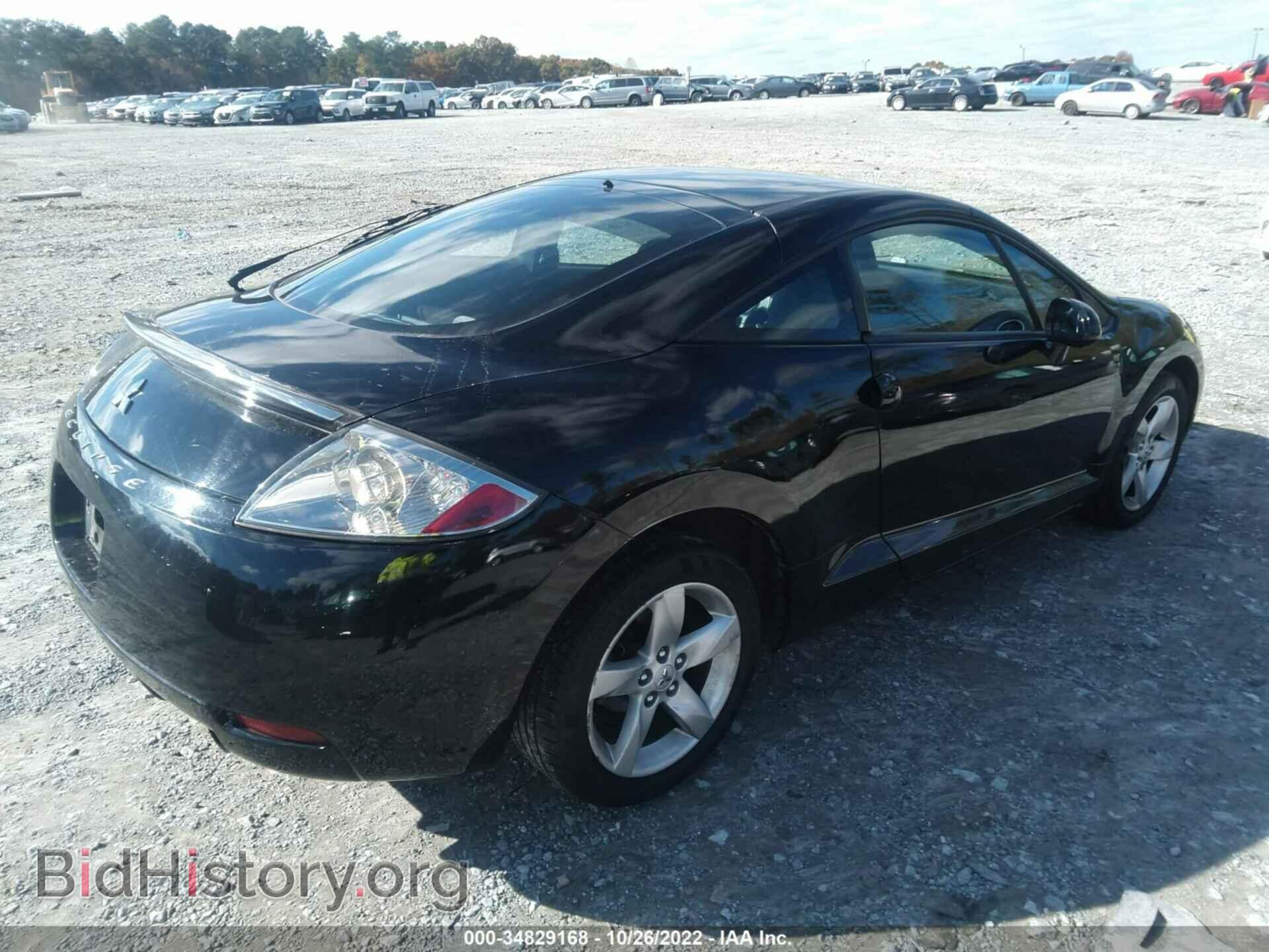 2007 MITSUBISHI ECLIPSE - VIN: 4A3AK24F57E006587 - Фото 4