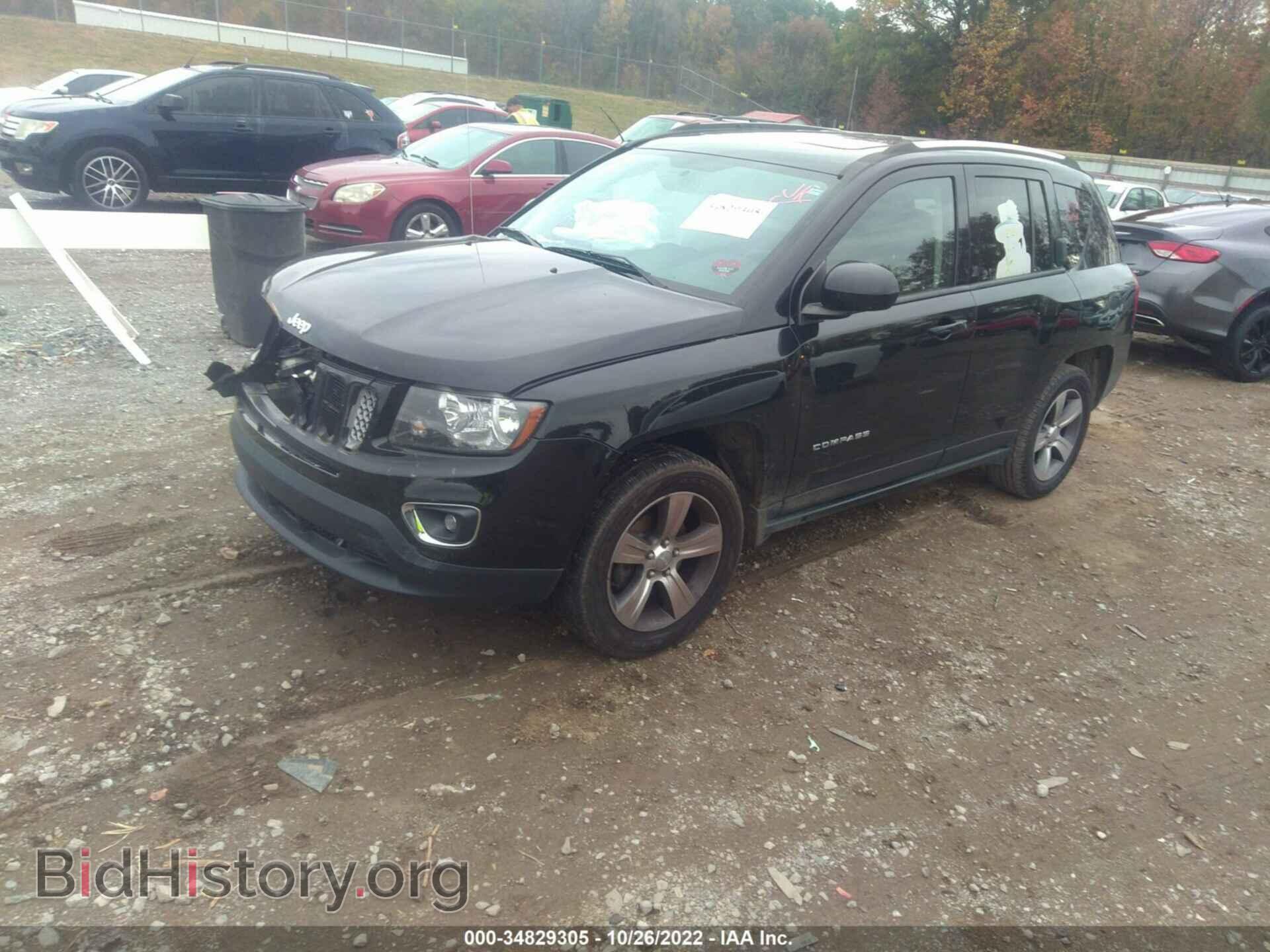 2016 JEEP COMPASS - VIN: 1C4NJCEA4GD806674 - Фото 2