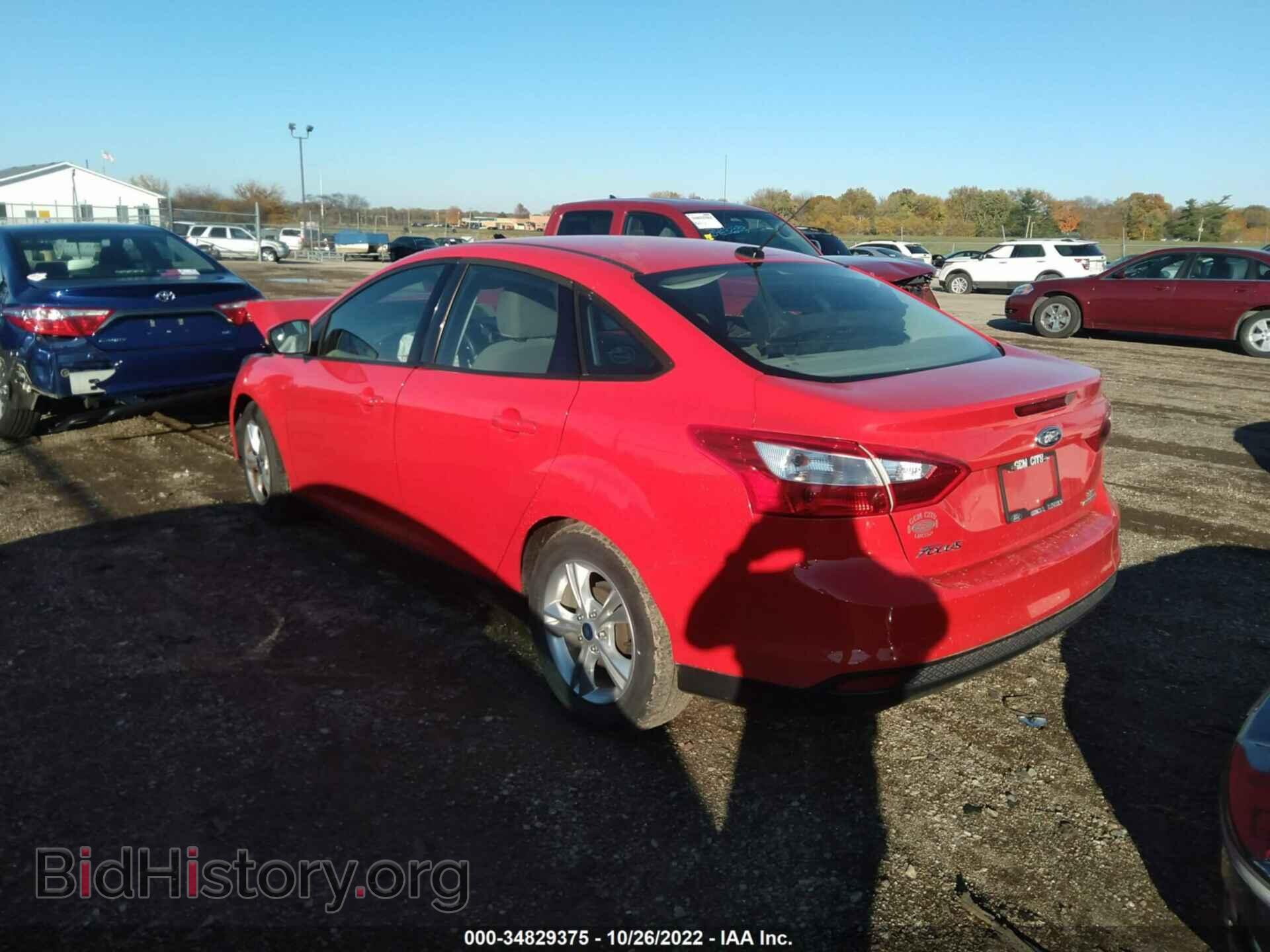 2014 FORD FOCUS - VIN: 1FADP3F23EL373505 - Фото 3