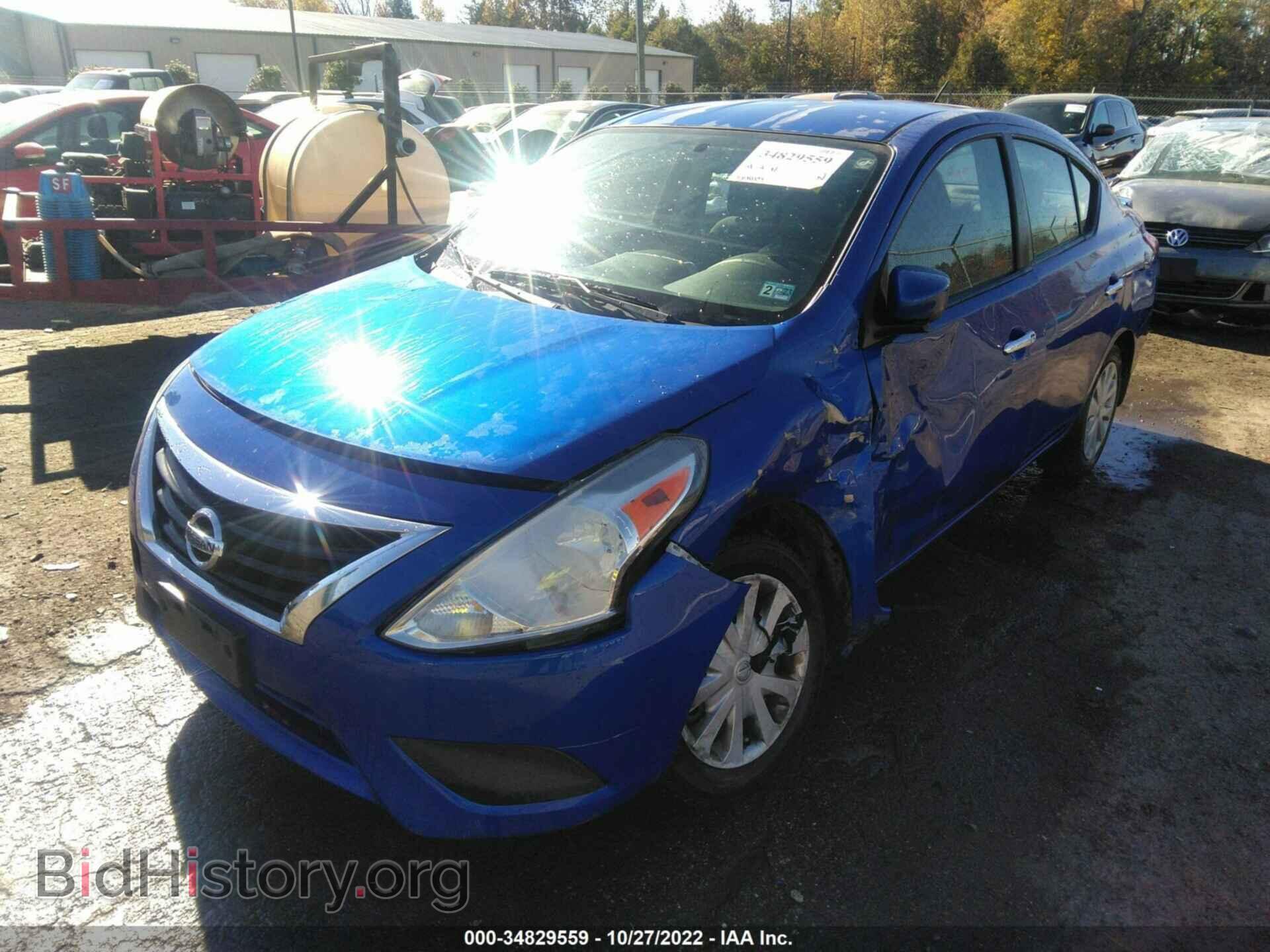 2016 NISSAN VERSA - VIN: 3N1CN7AP1GL829632 - Фото 2