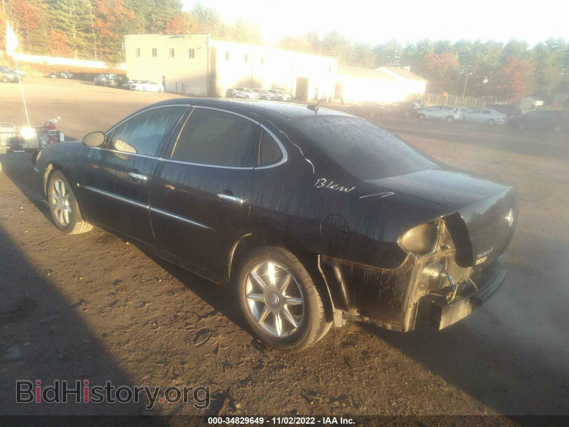 2007 BUICK LACROSSE - VIN: 2G4WD582071109845 - Фото 3