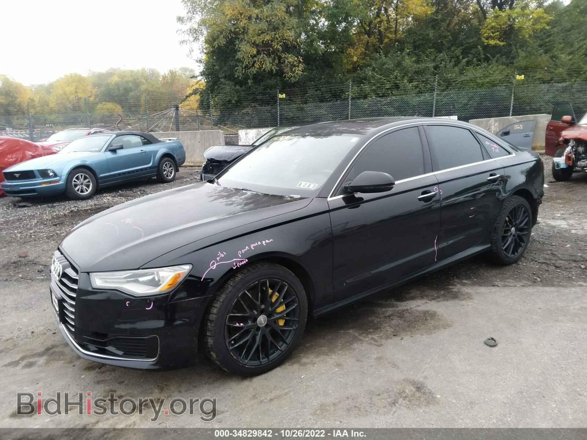 2016 AUDI A6 - VIN: WAUGFAFC0GN009179 - Фото 2