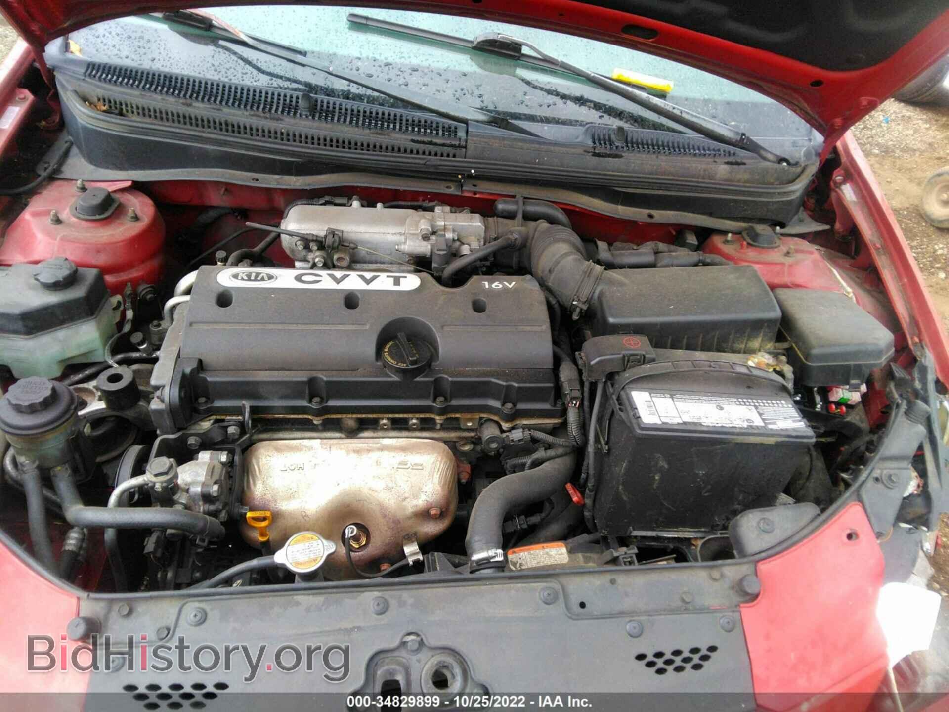 2008 KIA RIO - VIN: KNADE123186353837 - Фото 10