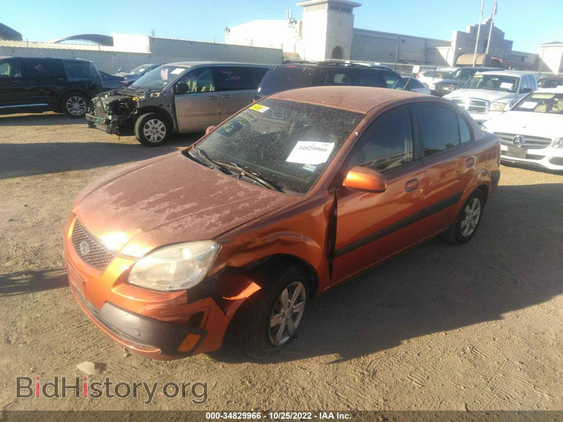2009 KIA RIO - VIN: KNADE223596543020 - Фото 2