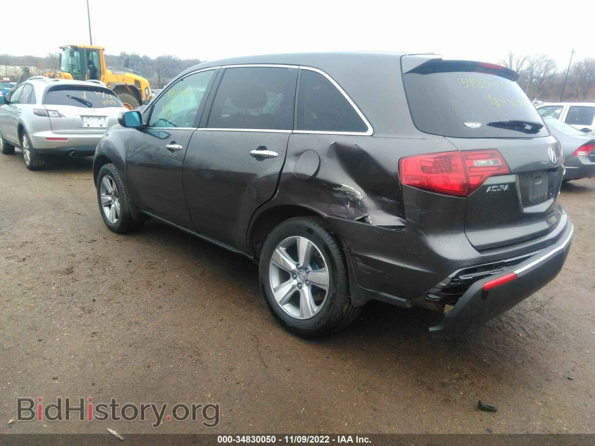 2012 ACURA MDX - VIN: 2HNYD2H28CH521003 - Фото 3