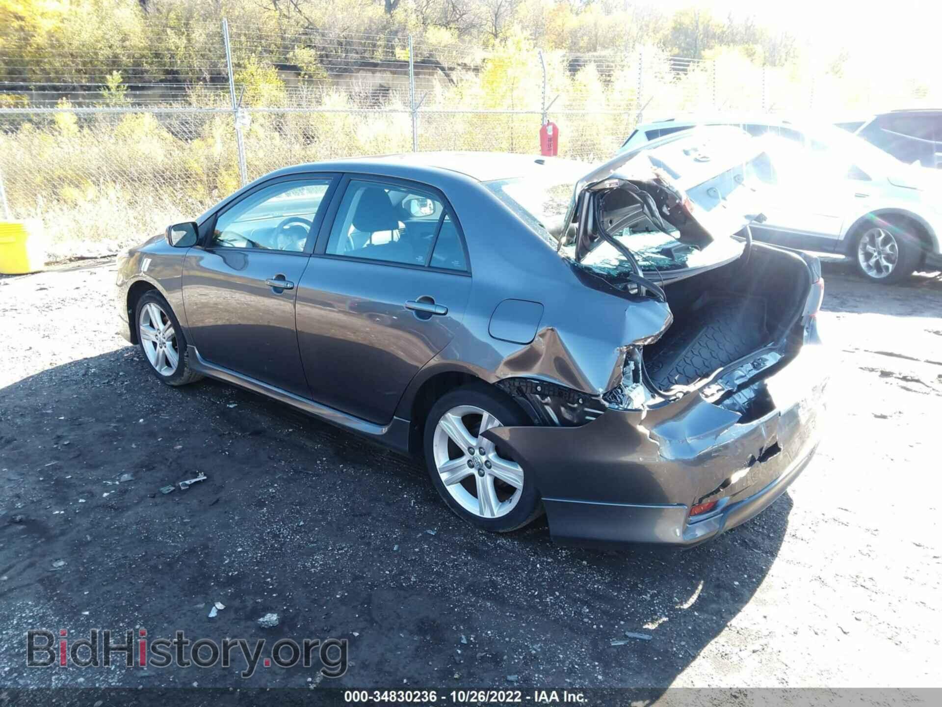 2013 TOYOTA COROLLA - VIN: 5YFBU4EE9DP167249 - Фото 3