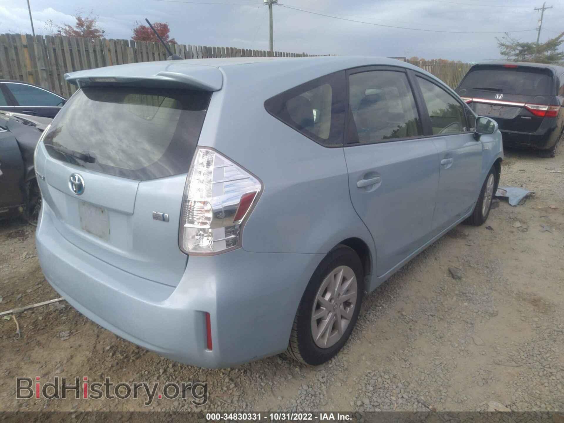 2014 TOYOTA PRIUS V - VIN: JTDZN3EU8EJ011903 - Фото 4
