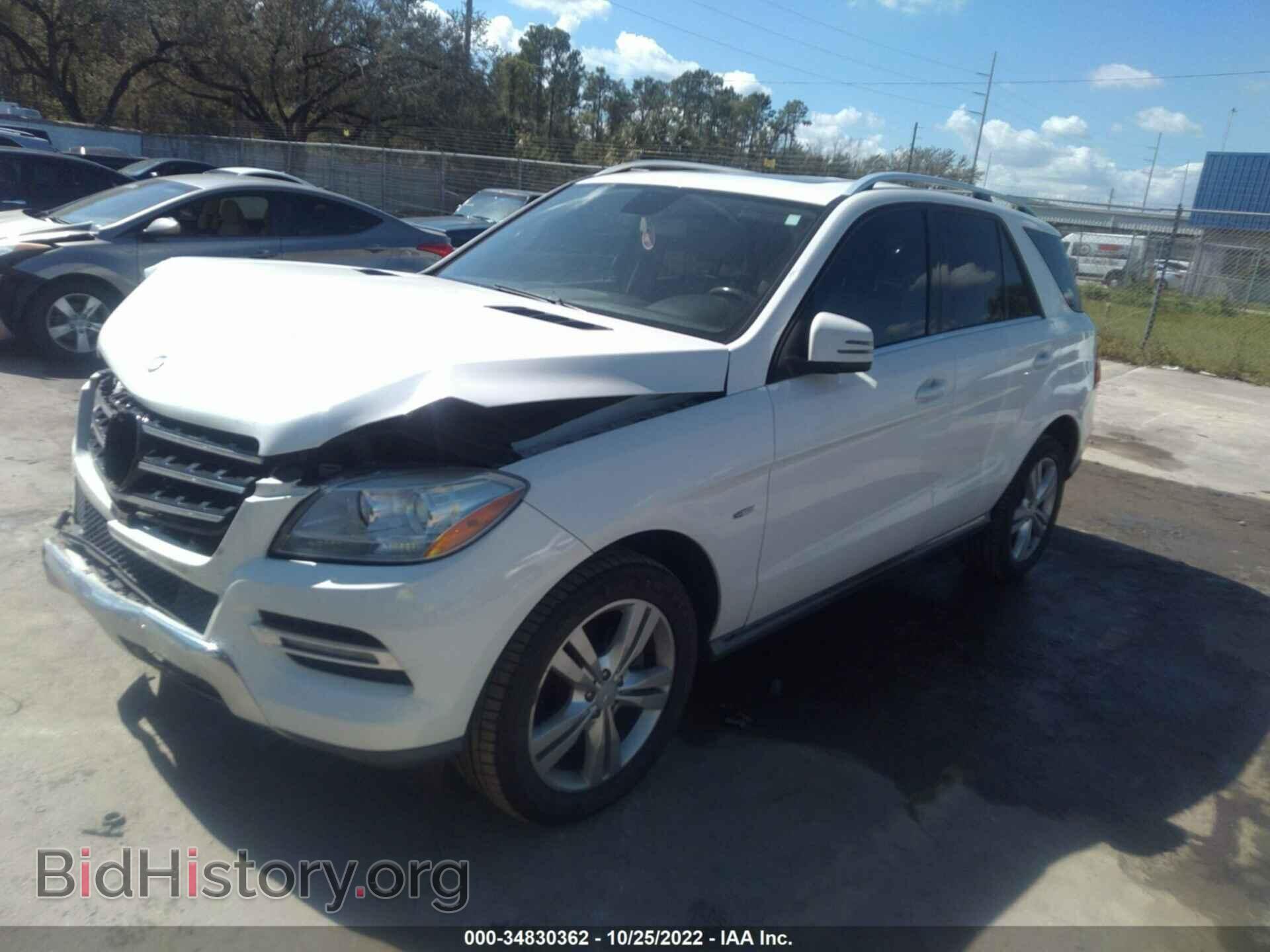 2012 MERCEDES-BENZ M-CLASS - VIN: 4JGDA5HB0CA015075 - Фото 2