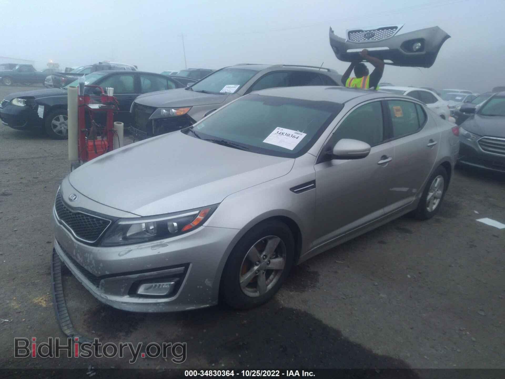 2014 KIA OPTIMA - VIN: KNAGM4A73E5475882 - Фото 2