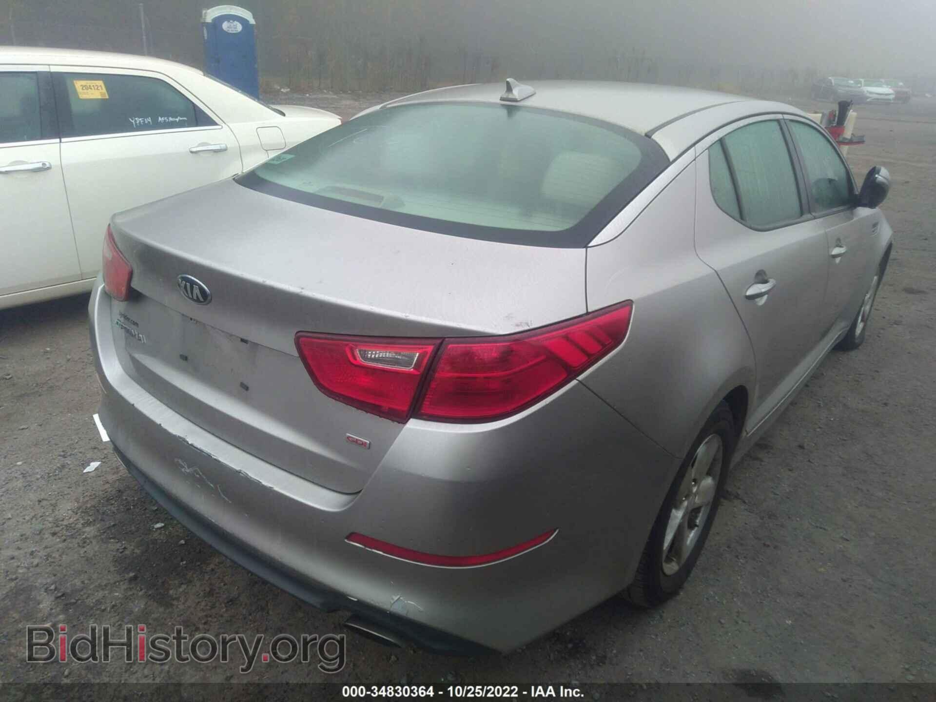 2014 KIA OPTIMA - VIN: KNAGM4A73E5475882 - Фото 4